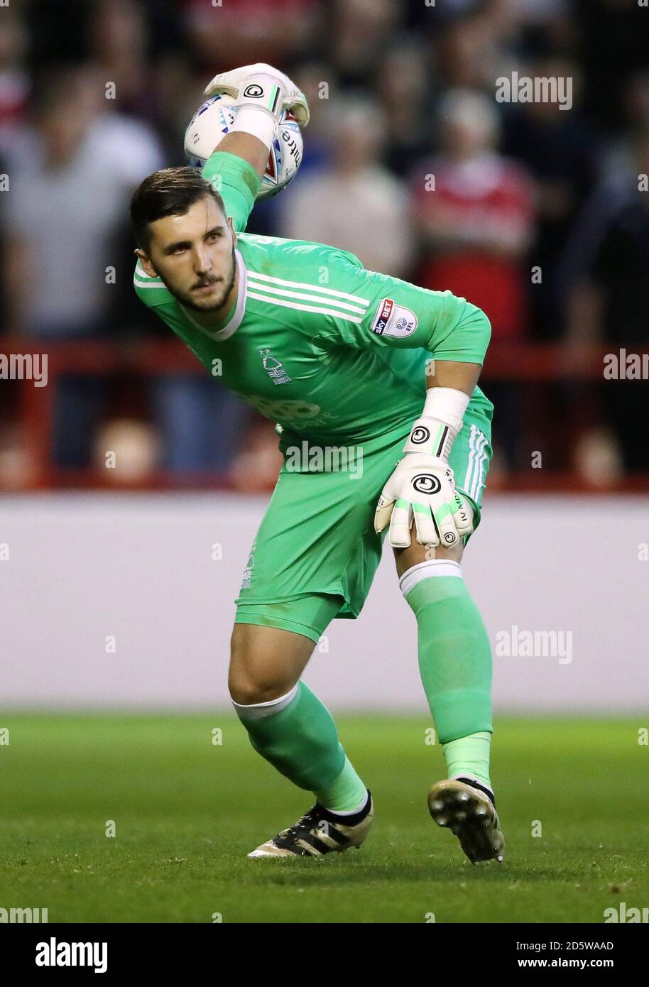 Portiere della Foresta di Nottingham, Jordan Smith Foto Stock