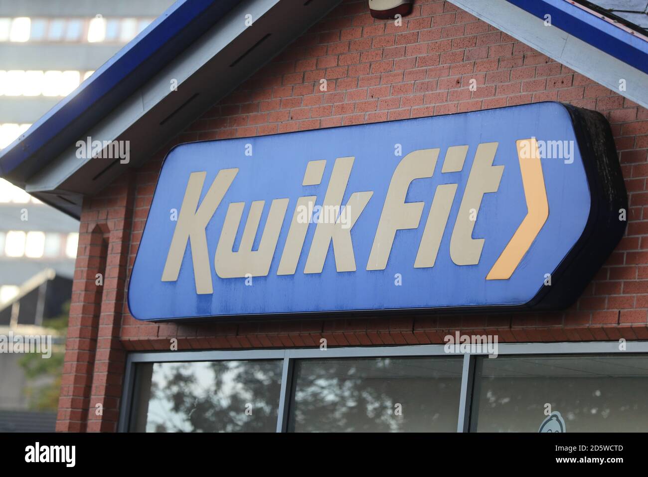 Foto di Kwik Fit a Nottingham. Foto Stock