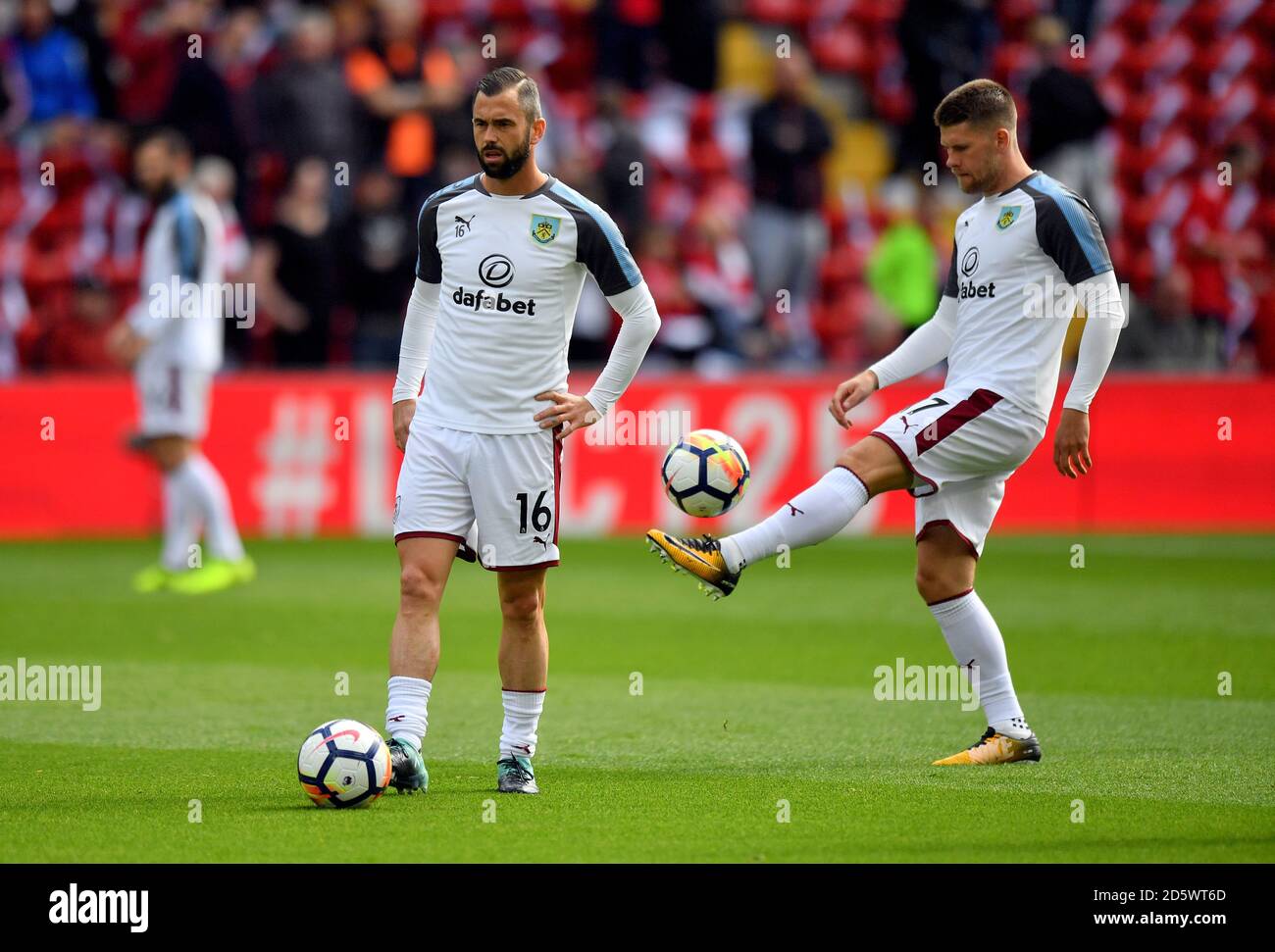 Burnley's Steven Defour Foto Stock