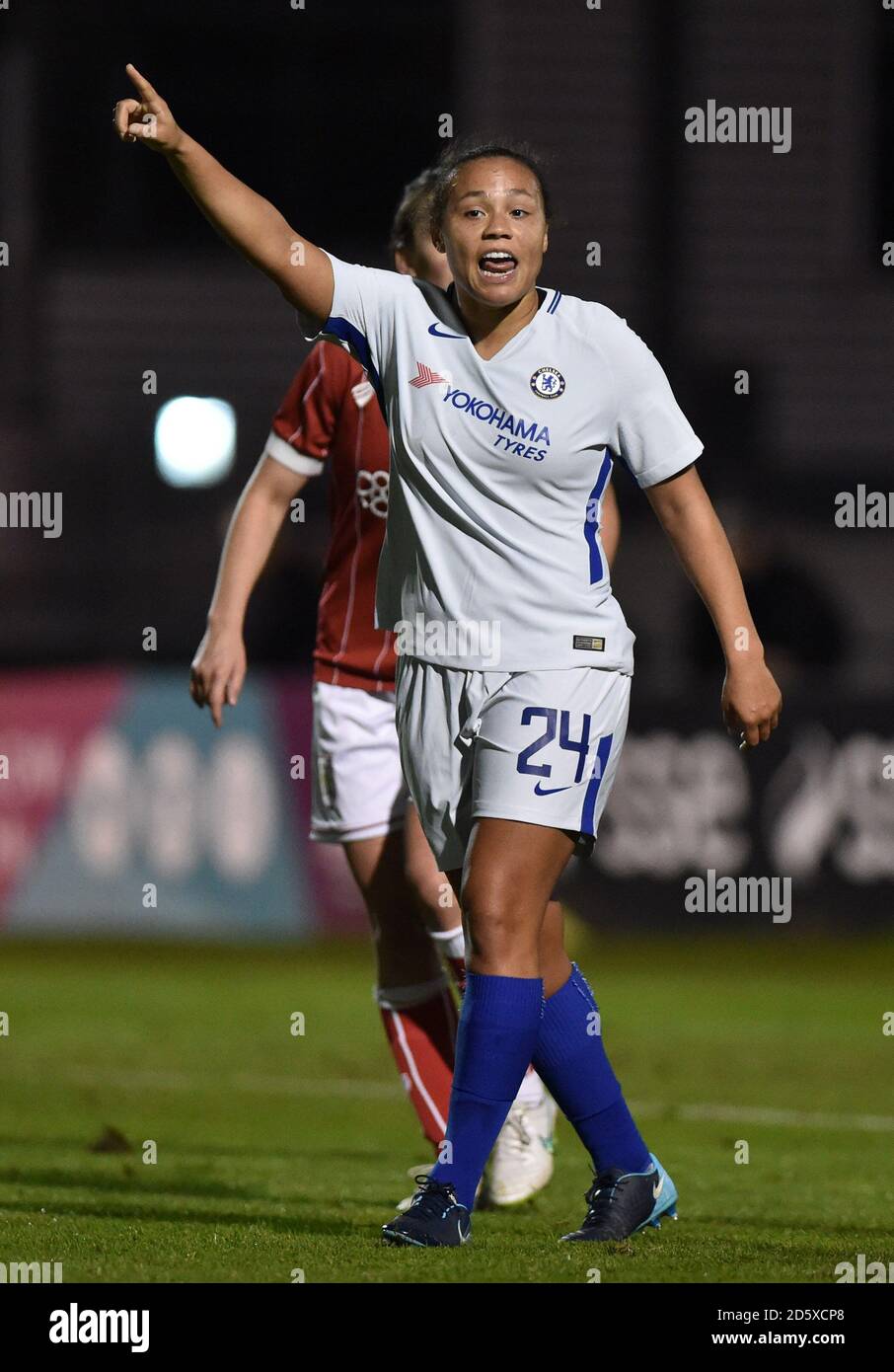 Chelsea Ladies' Drew Spence in azione Foto Stock