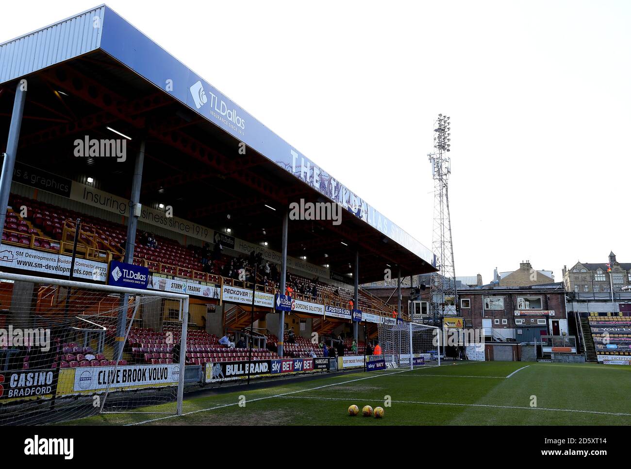 Una vista generale del Northern Commercials Stadium Foto Stock