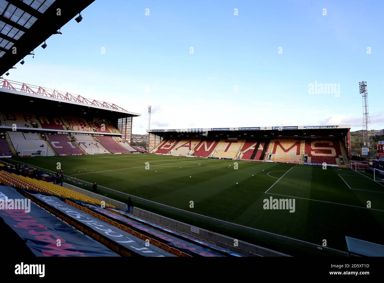 Una vista generale del Northern Commercials Stadium Foto Stock