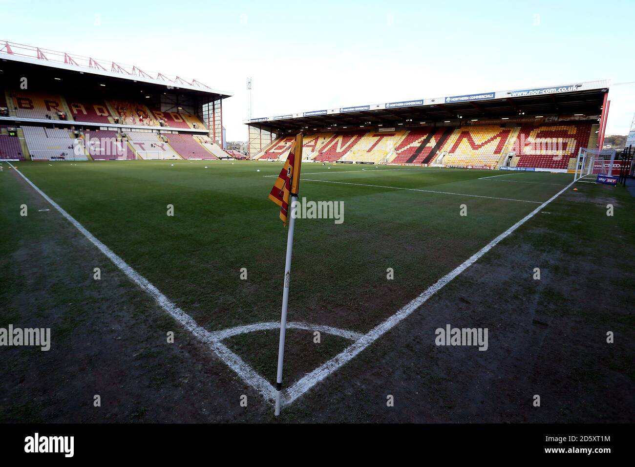 Una vista generale del Northern Commercials Stadium Foto Stock