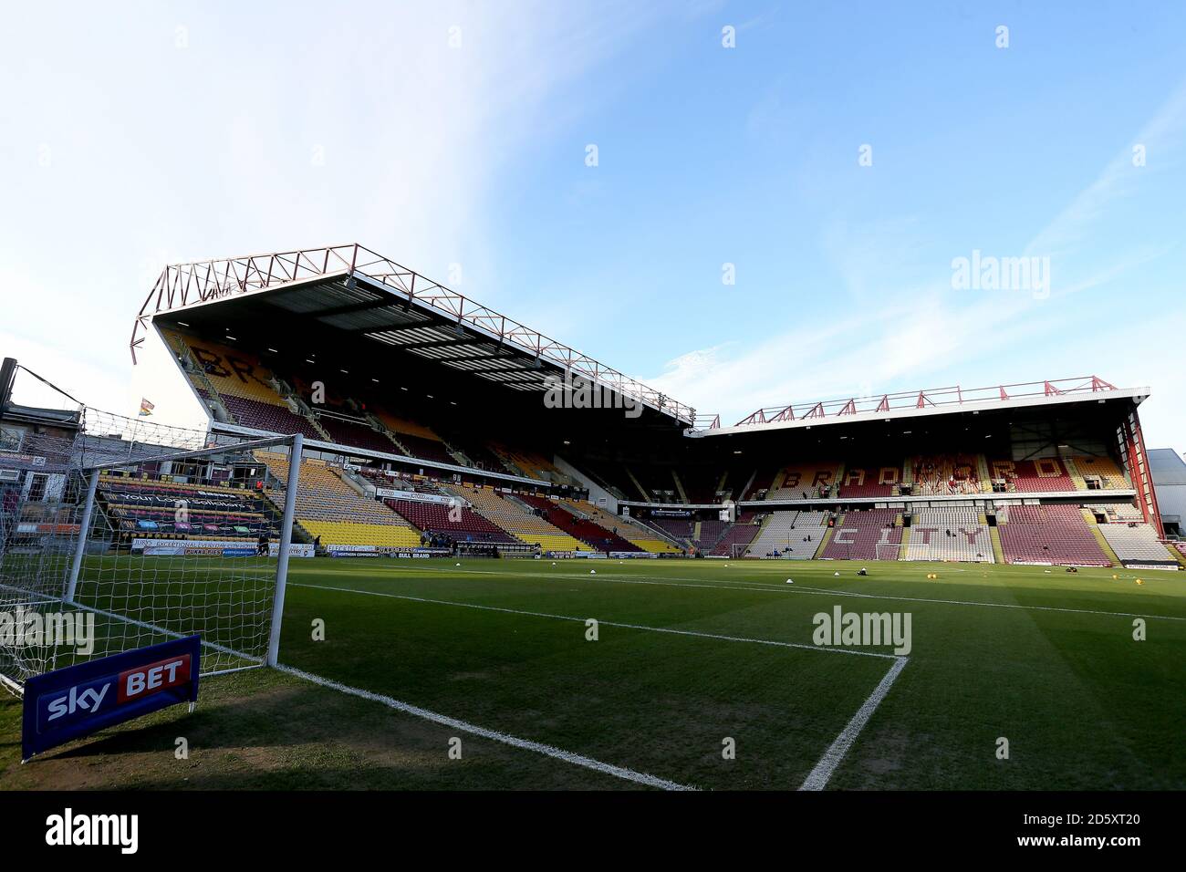 Una vista generale del Northern Commercials Stadium Foto Stock