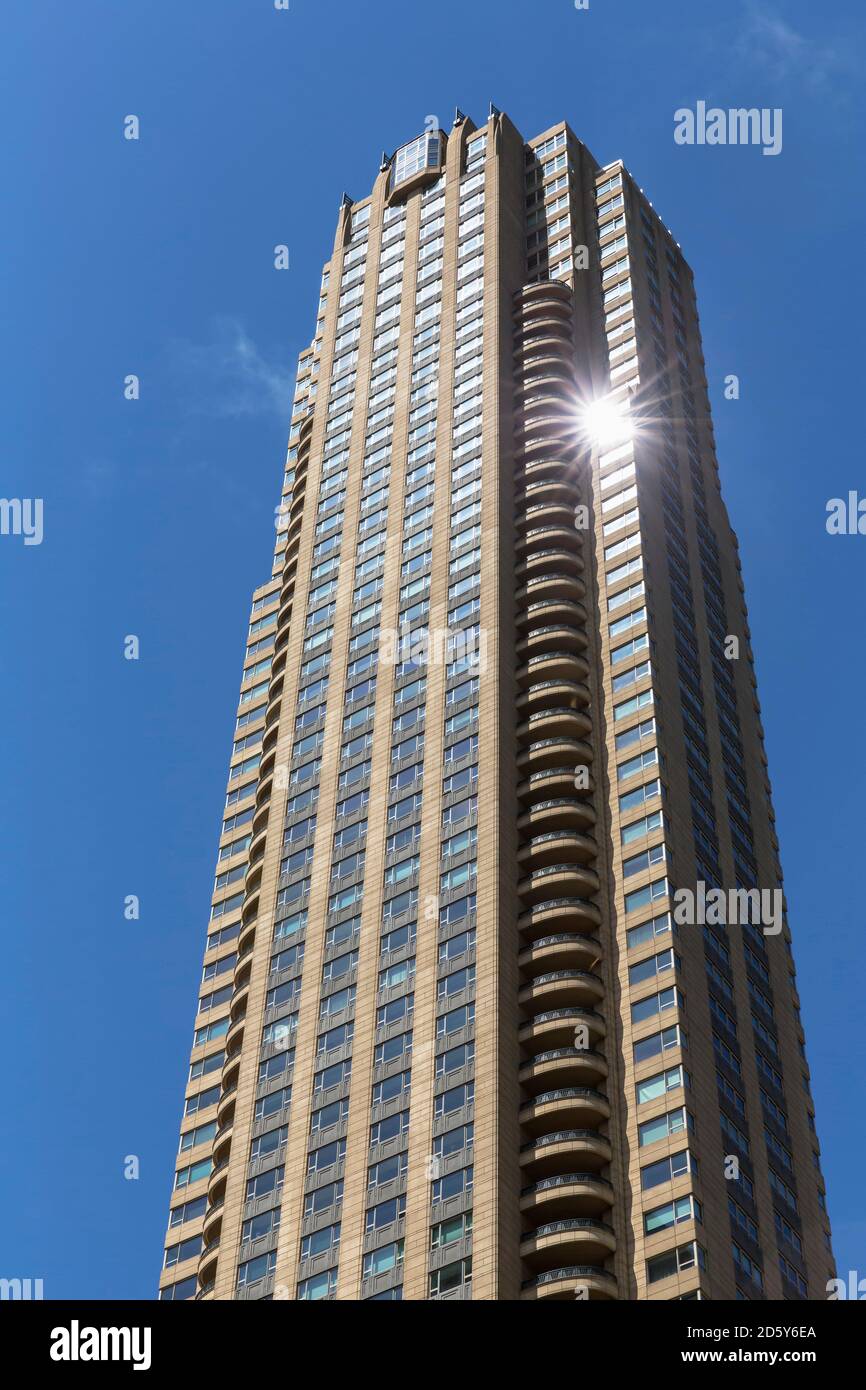 Stati Uniti d'America, Illinois, Chicago, John Hancock Center Foto Stock