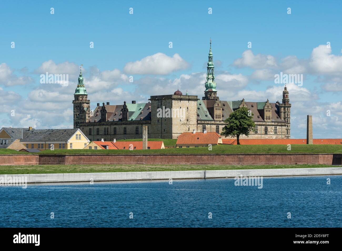 Danimarca, Helsingor, Kronborg Castle Foto Stock