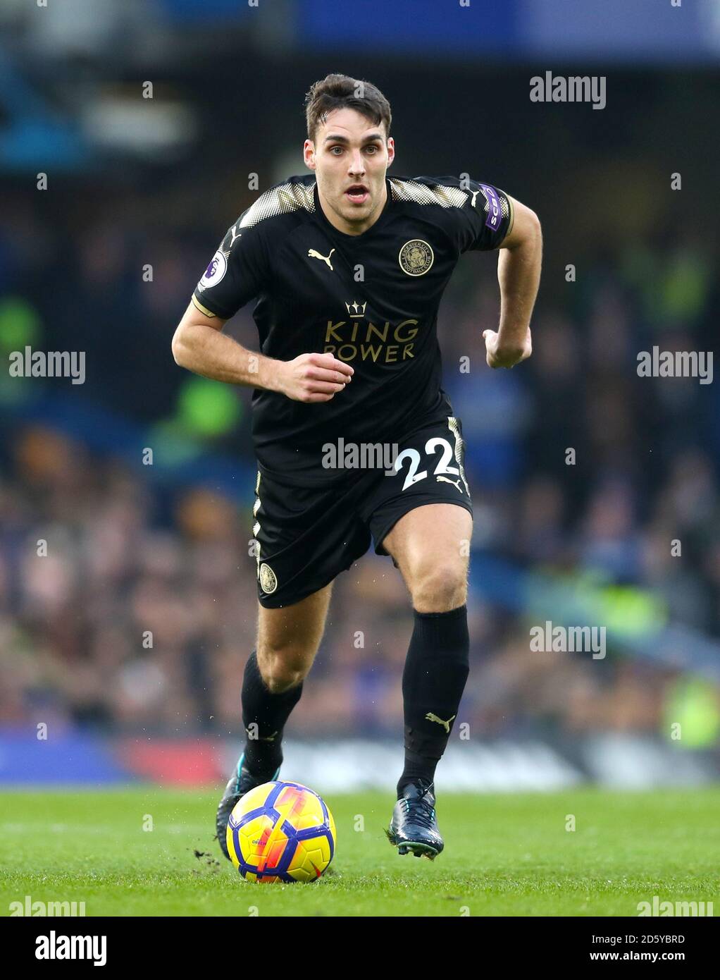 Il Leicester City's Matty James Foto Stock