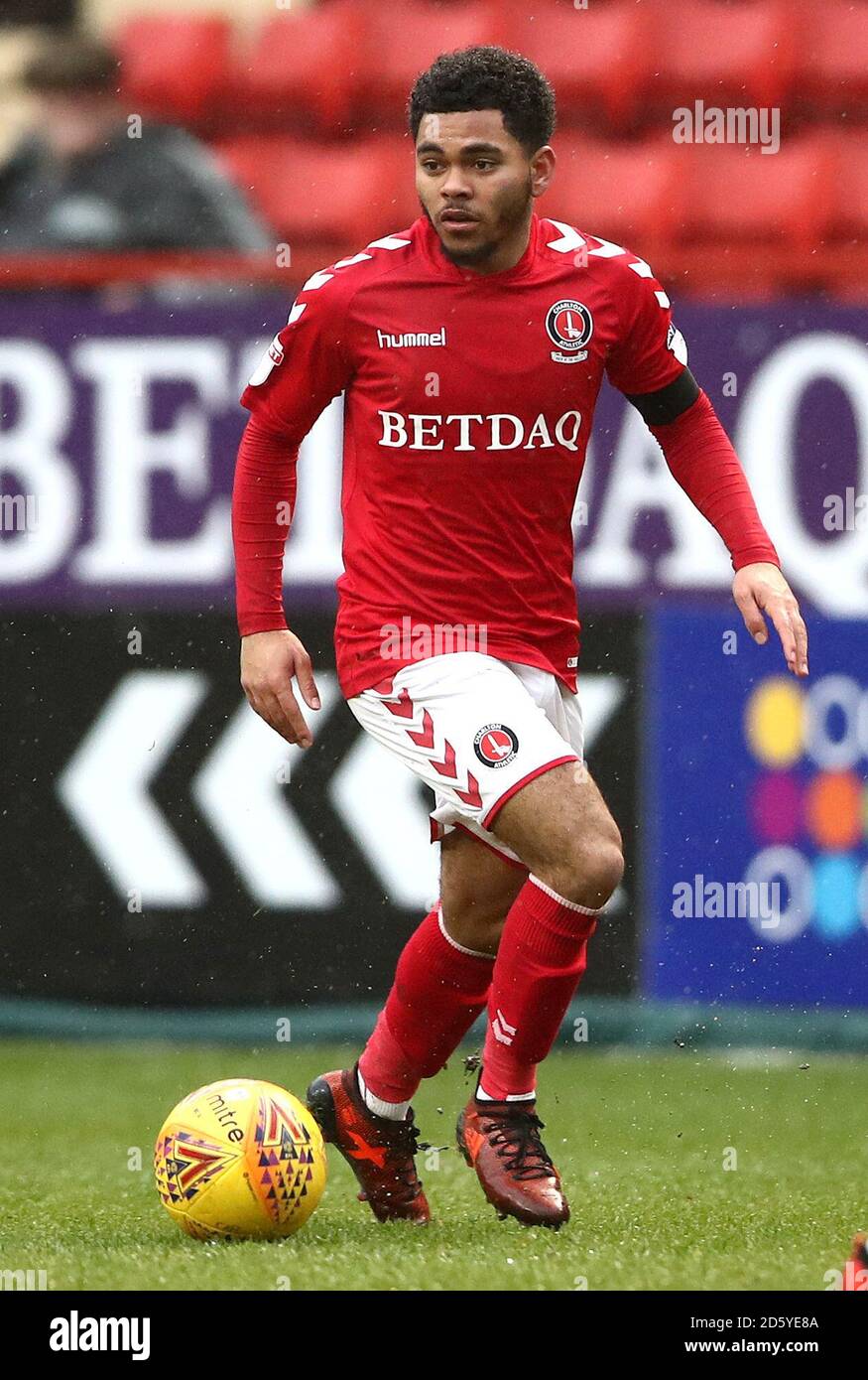 Jay Dasilva di Charlton Athletic Foto Stock