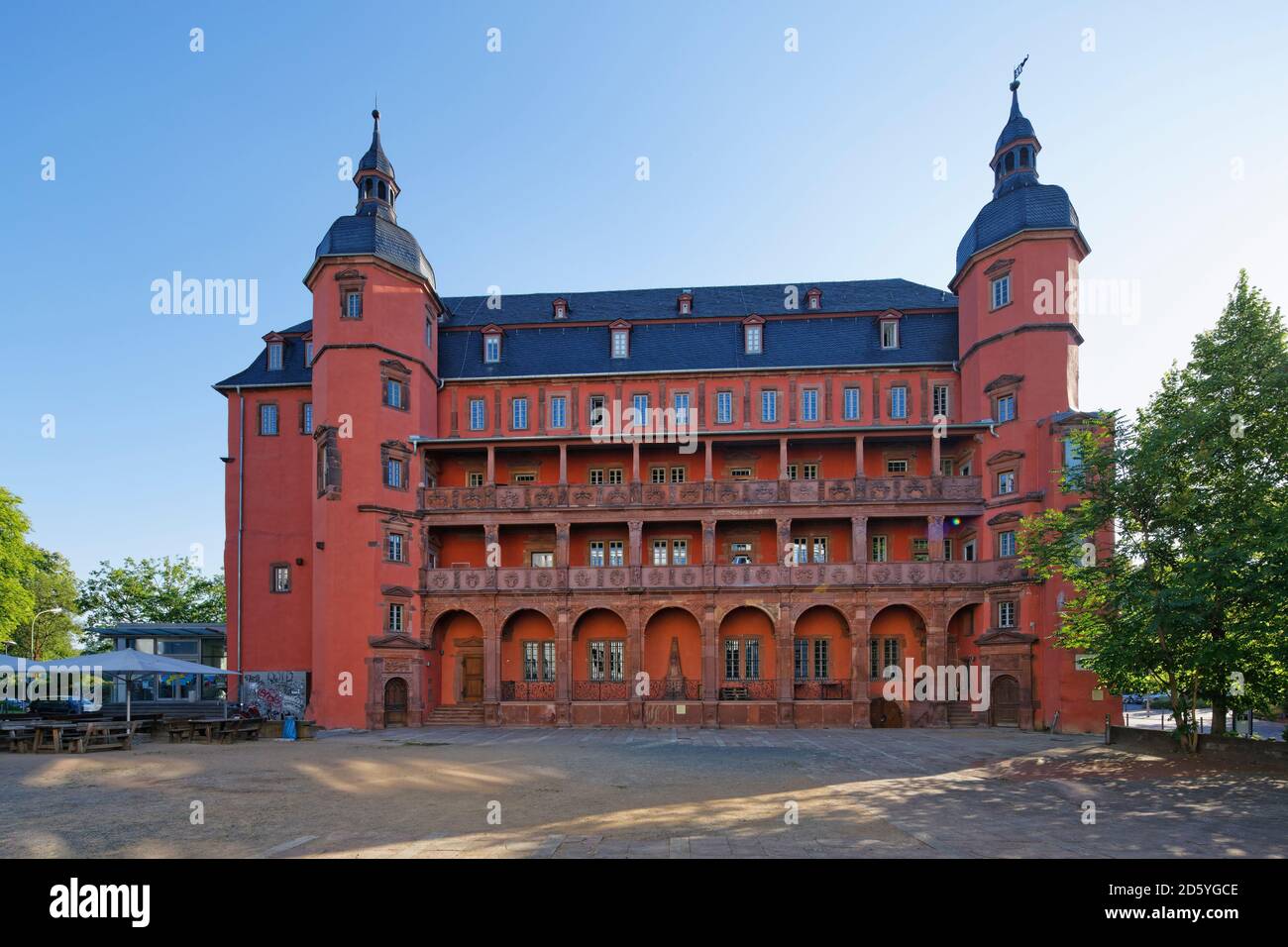 Germania, Hesse, Offenbach am Main, Isenburg Castle Foto Stock