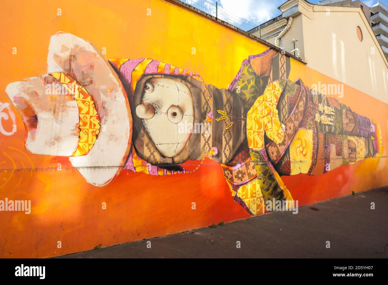 ARTE URBANA PARIGI 13 IL REGNO DELL'ARTE DI STRADA Foto Stock