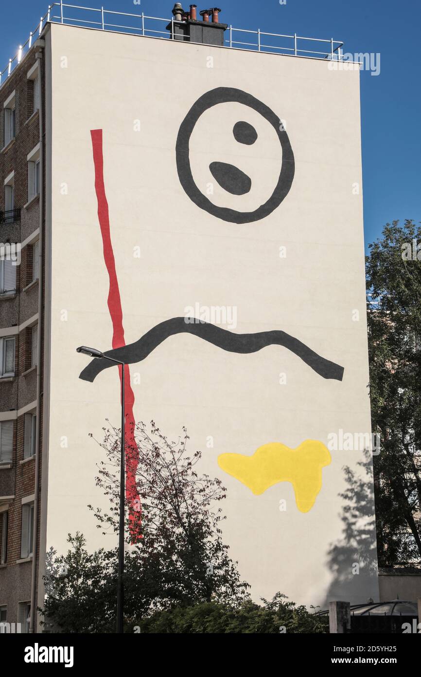 ARTE URBANA PARIGI 13 IL REGNO DELL'ARTE DI STRADA Foto Stock