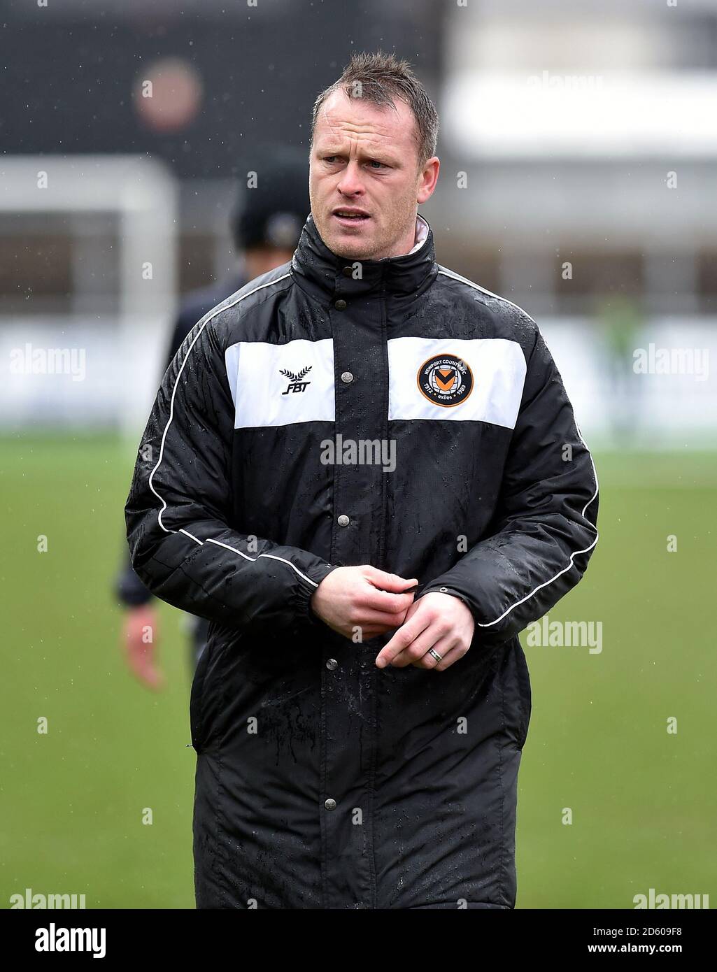 Newport County manager Michael Flynn Foto Stock