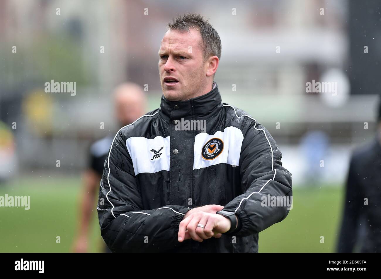 Newport County manager Michael Flynn Foto Stock