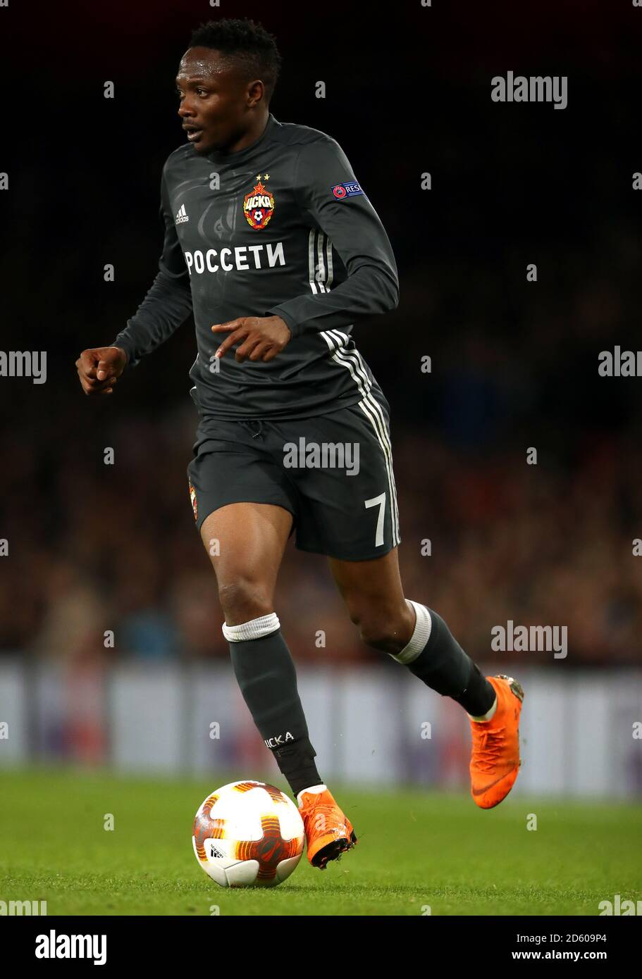 Ahmed Musa, CSKA Mosca Foto Stock