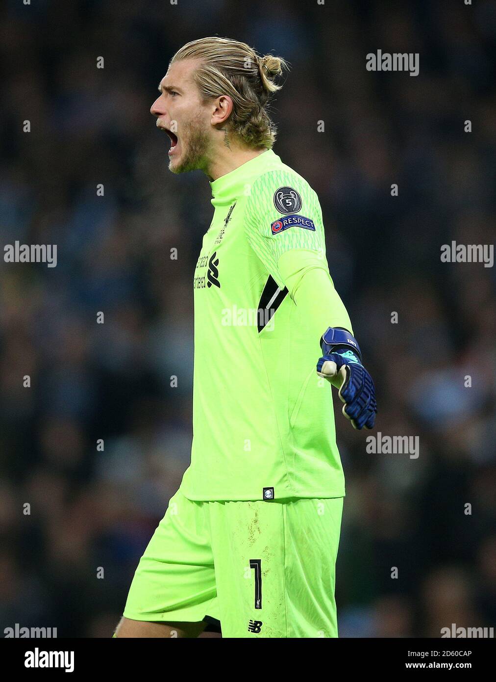 Liverpool portiere Loris Karius Foto Stock