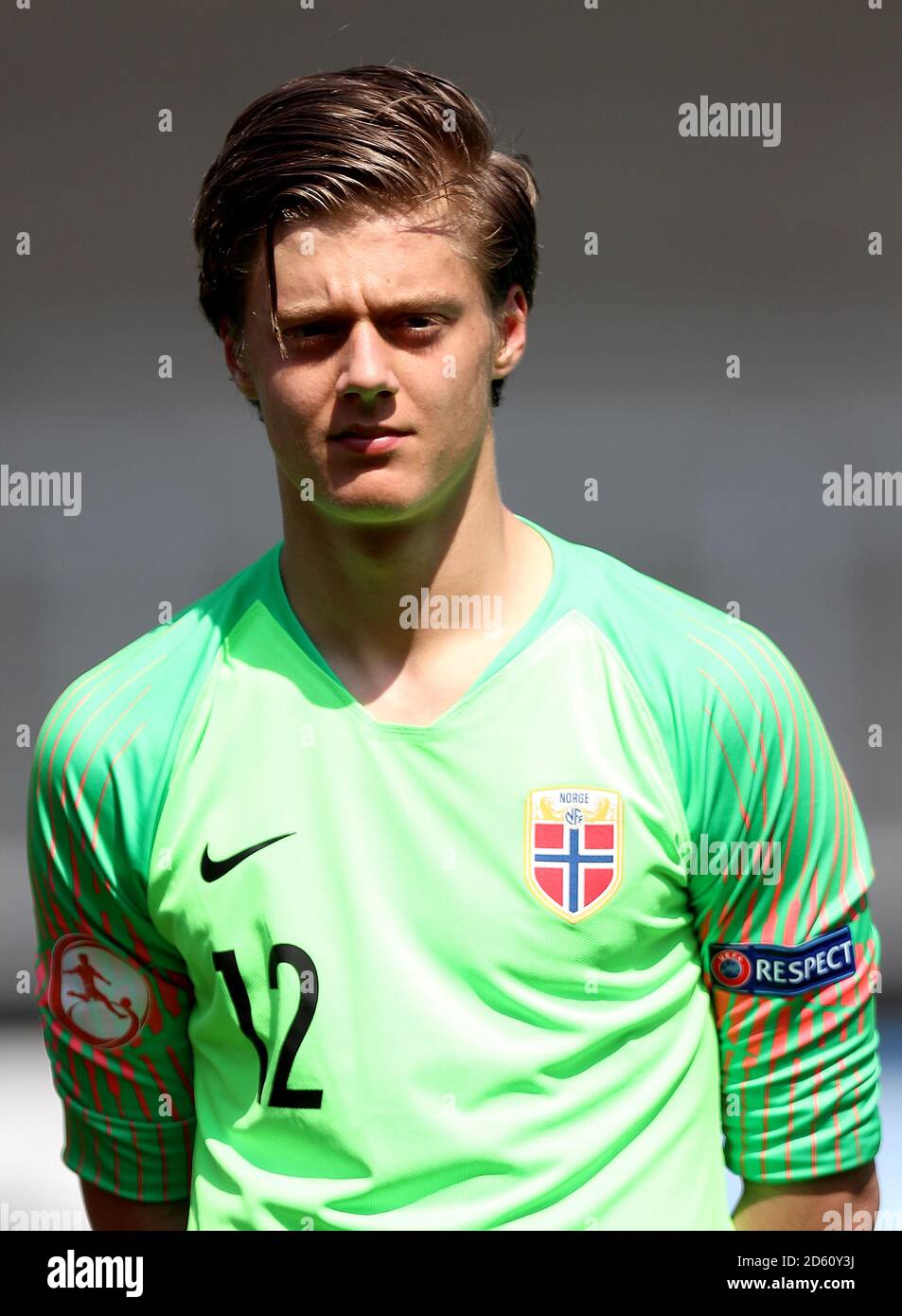Rasmus Sandberg, portiere norvegese Foto Stock