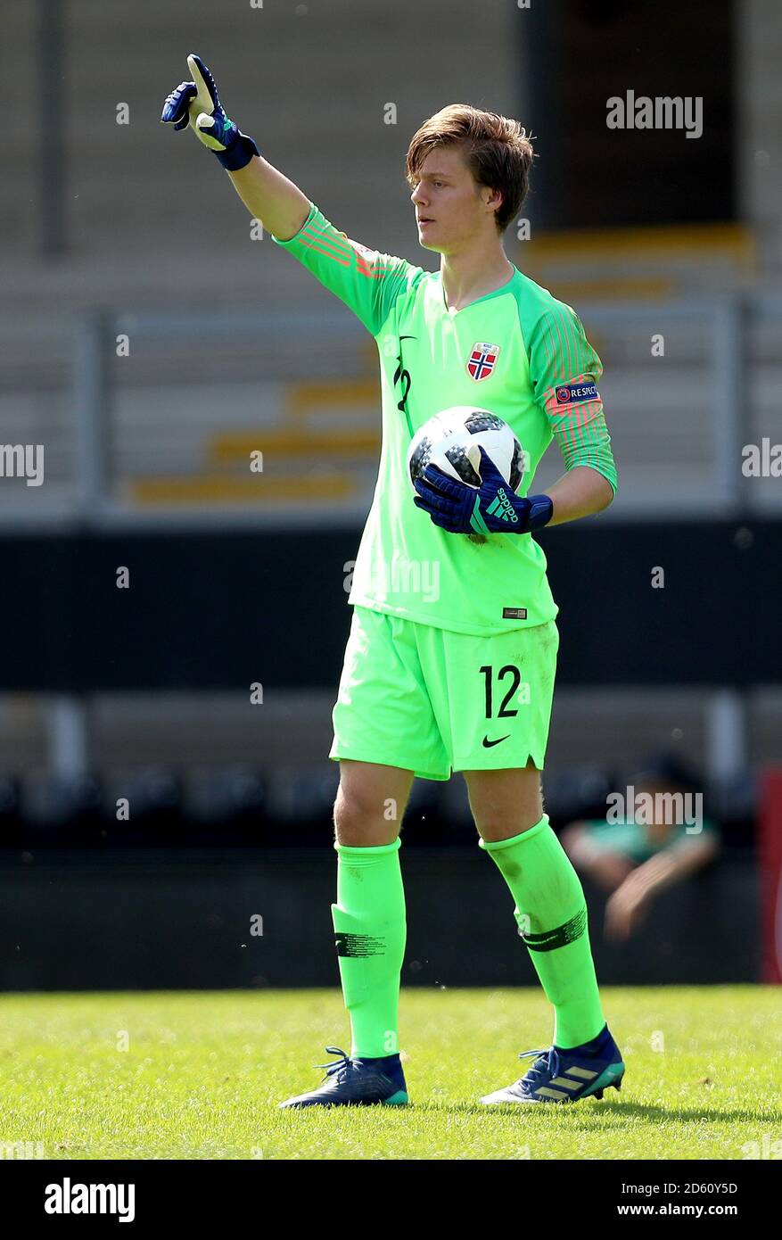 Rasmus Sandberg, portiere norvegese Foto Stock