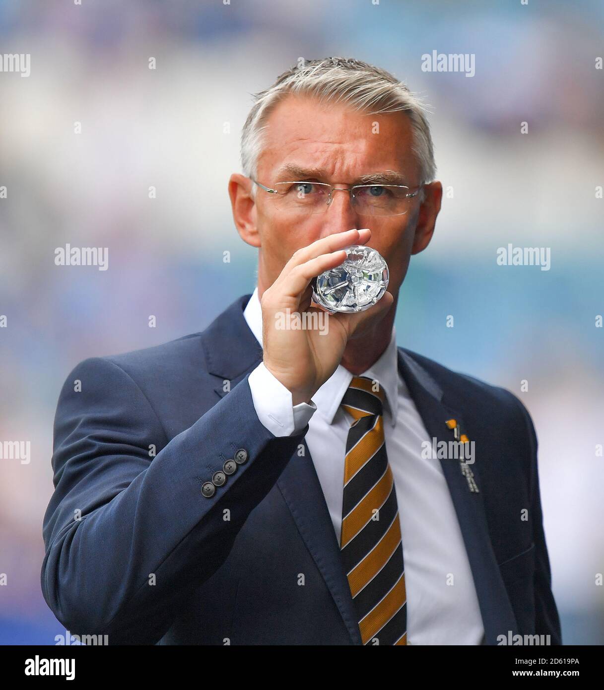 Responsabile di Hull City, Nigel Adkins Foto Stock