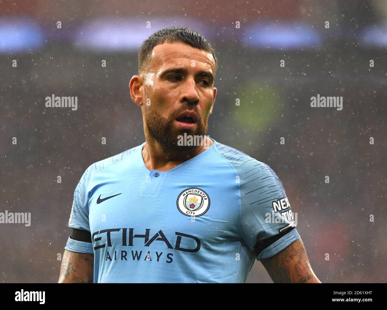 Il Manchester City è Nicolas Otamendi Foto Stock