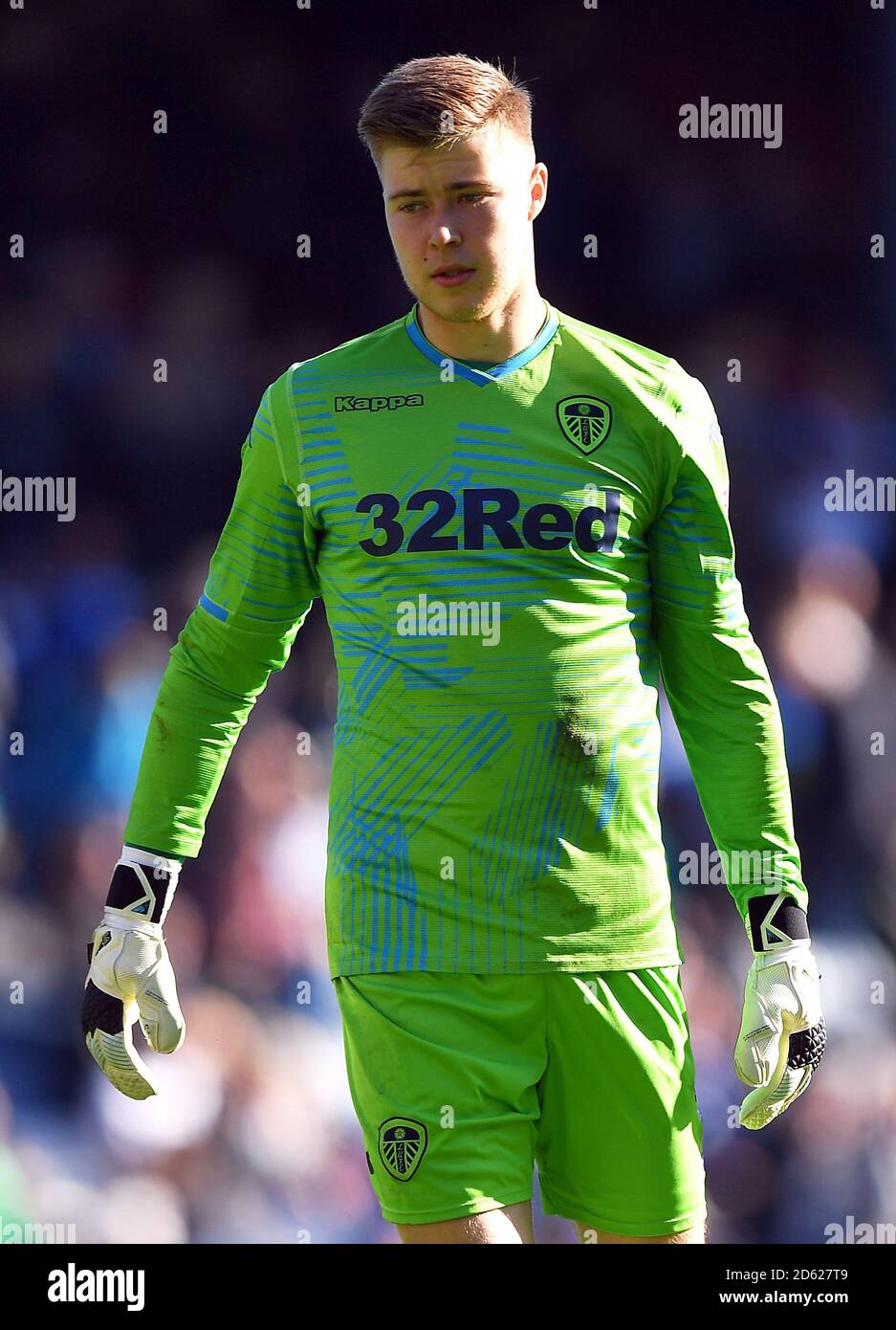Leeds United portiere Bailey Peacock-Farrell Foto Stock