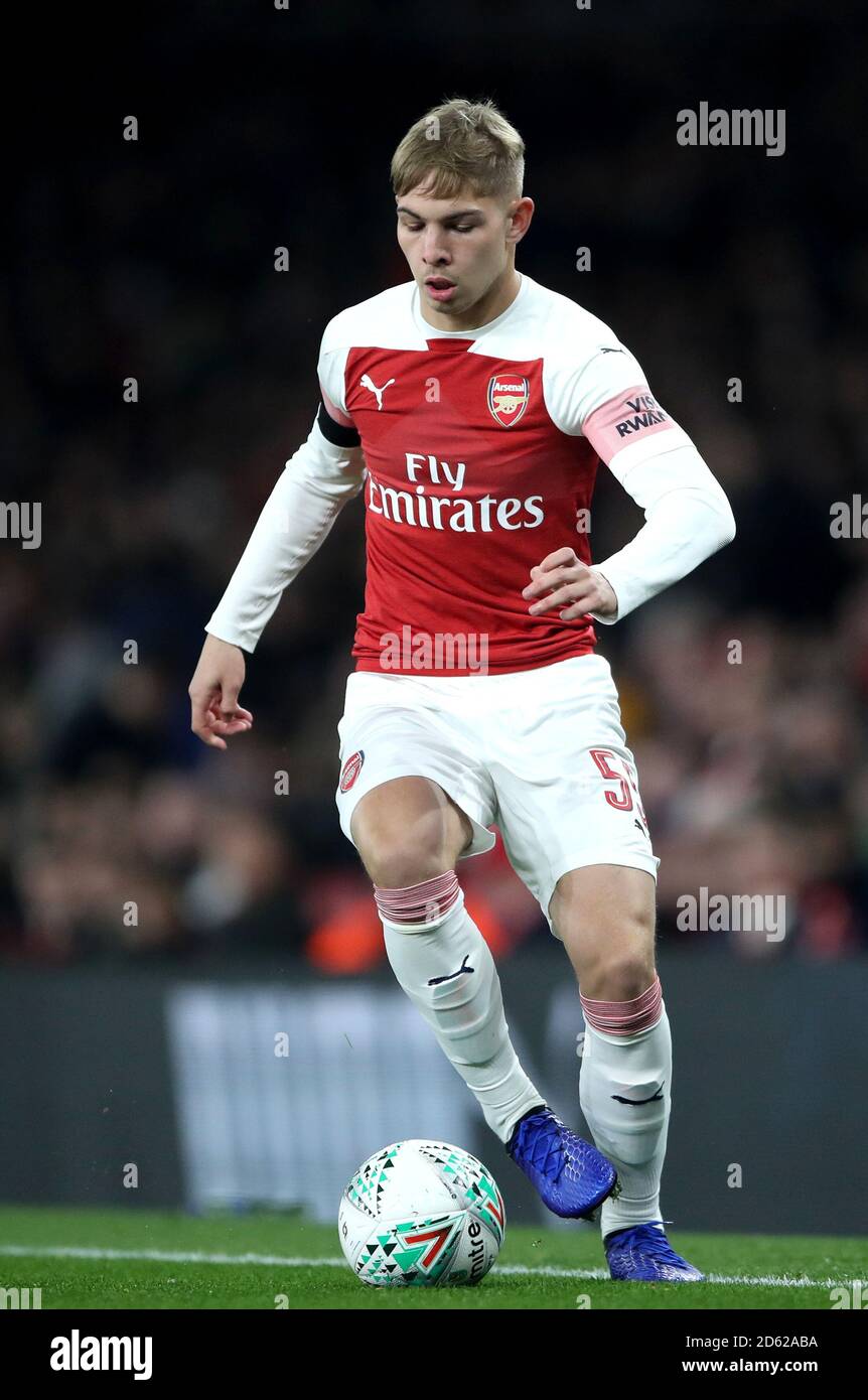 Dell'Arsenal Emile Smith Rowe Foto Stock