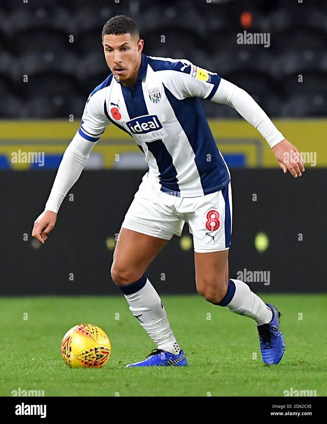 West Bromwich Albion è Jake Livermore Foto Stock