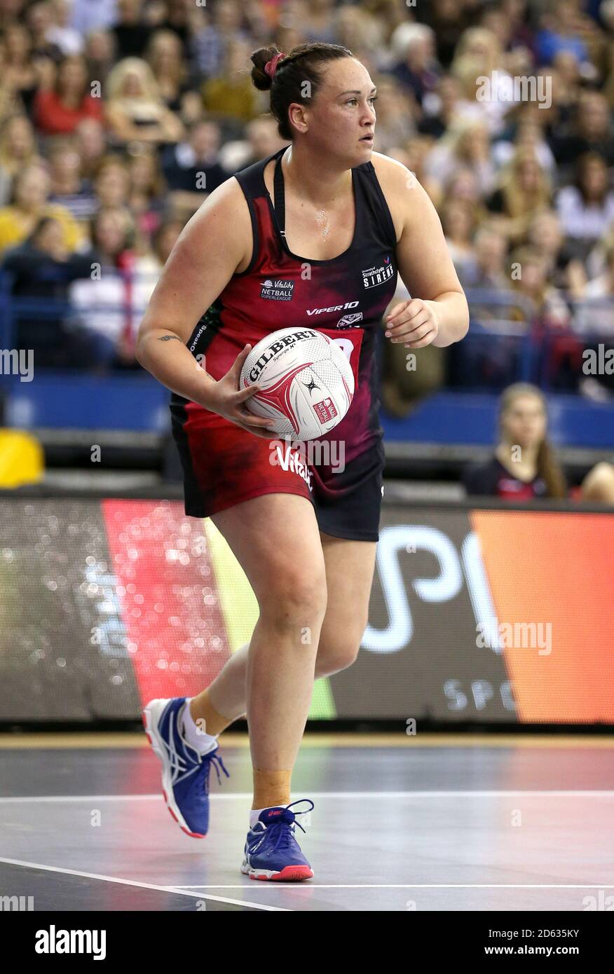 Strathclyde Sirens' Cat Tuivaiti Foto Stock