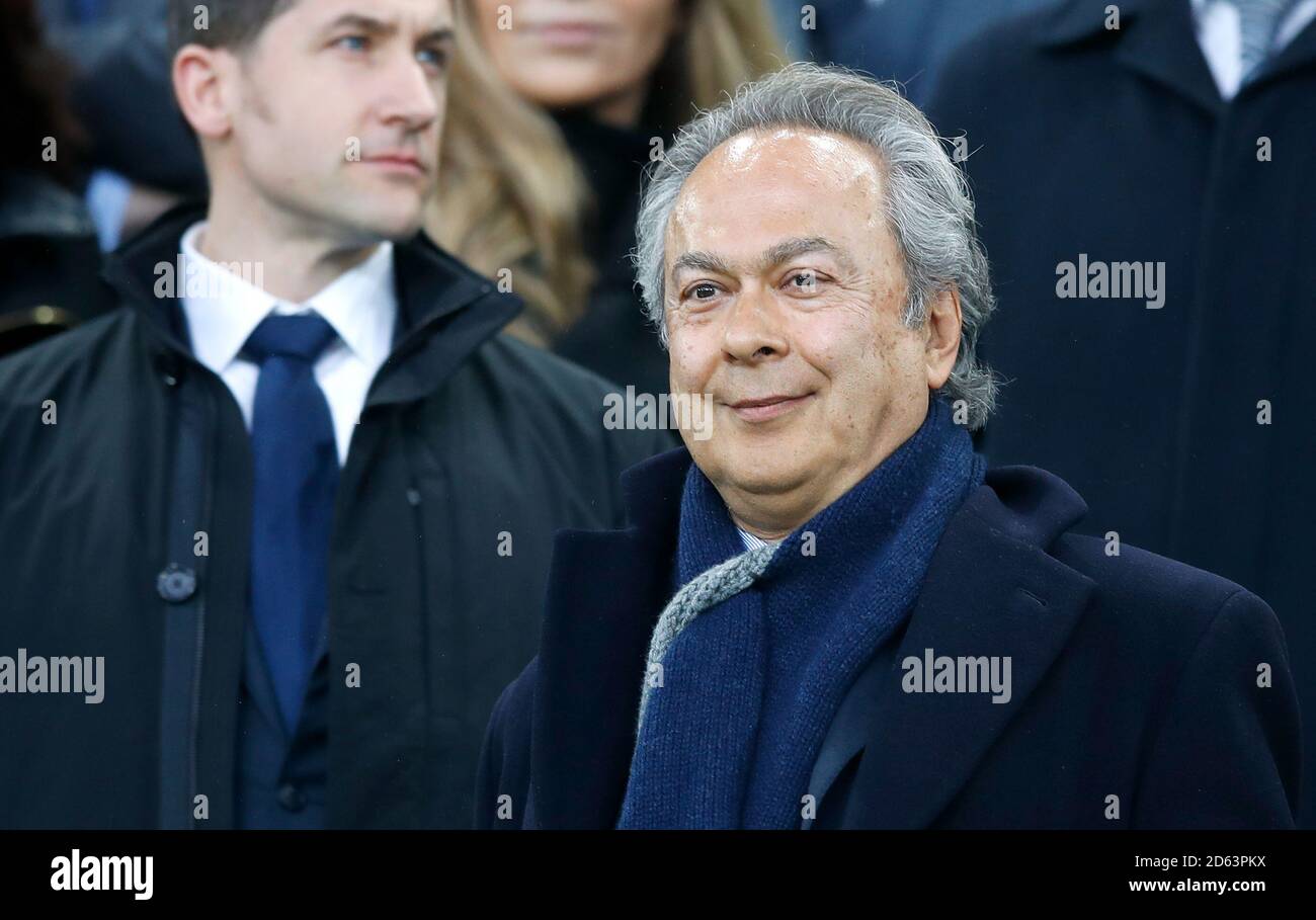 Proprietario di Everton Farhad Moshiri Foto Stock