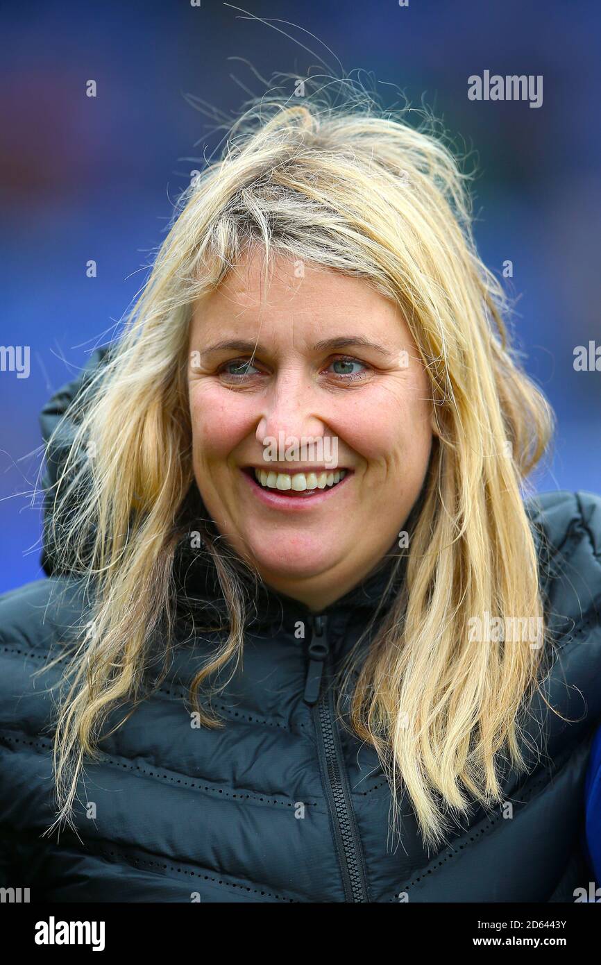 Chelsea, manager femminile Emma Hayes Foto Stock