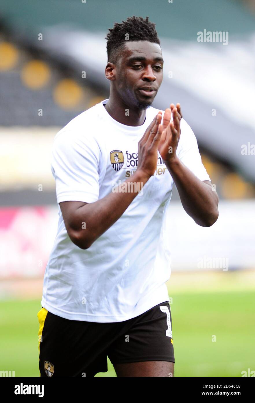 Virgil Gomis della contea di Notts Foto Stock
