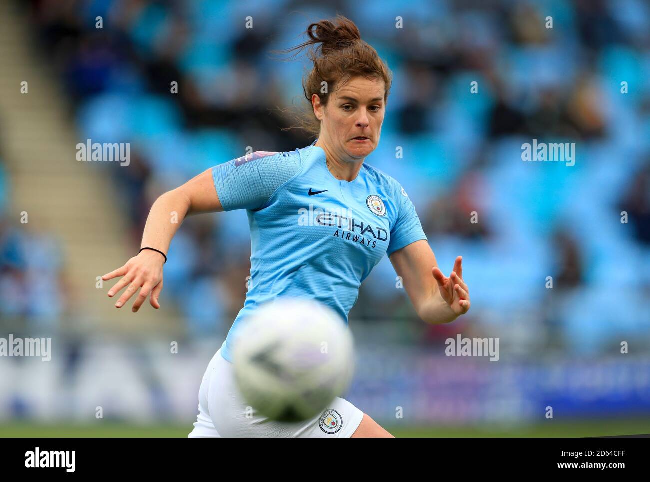 Jen Beattie di Manchester City Foto Stock