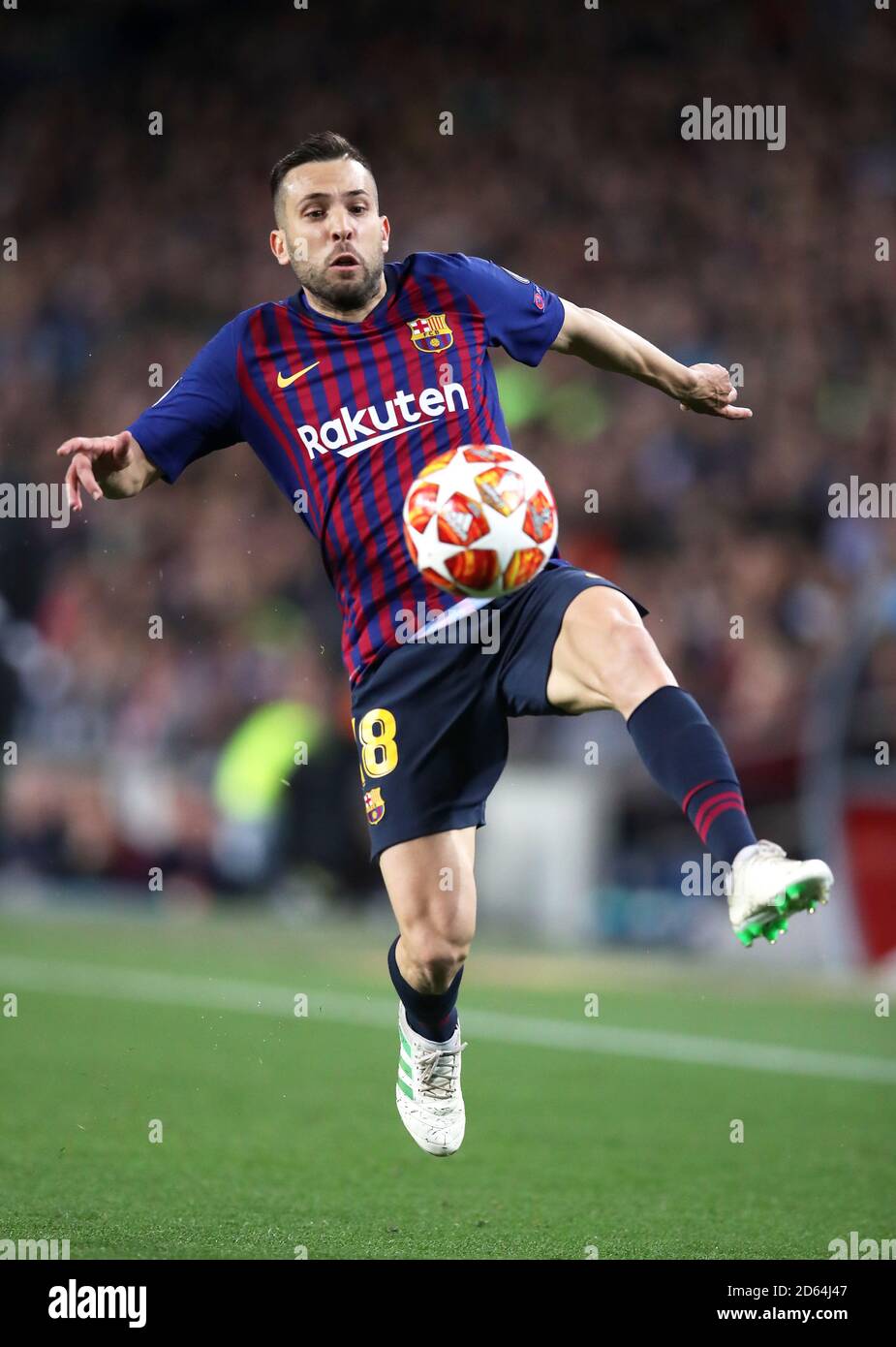 Ramos Jordi Alba di Barcellona Foto Stock