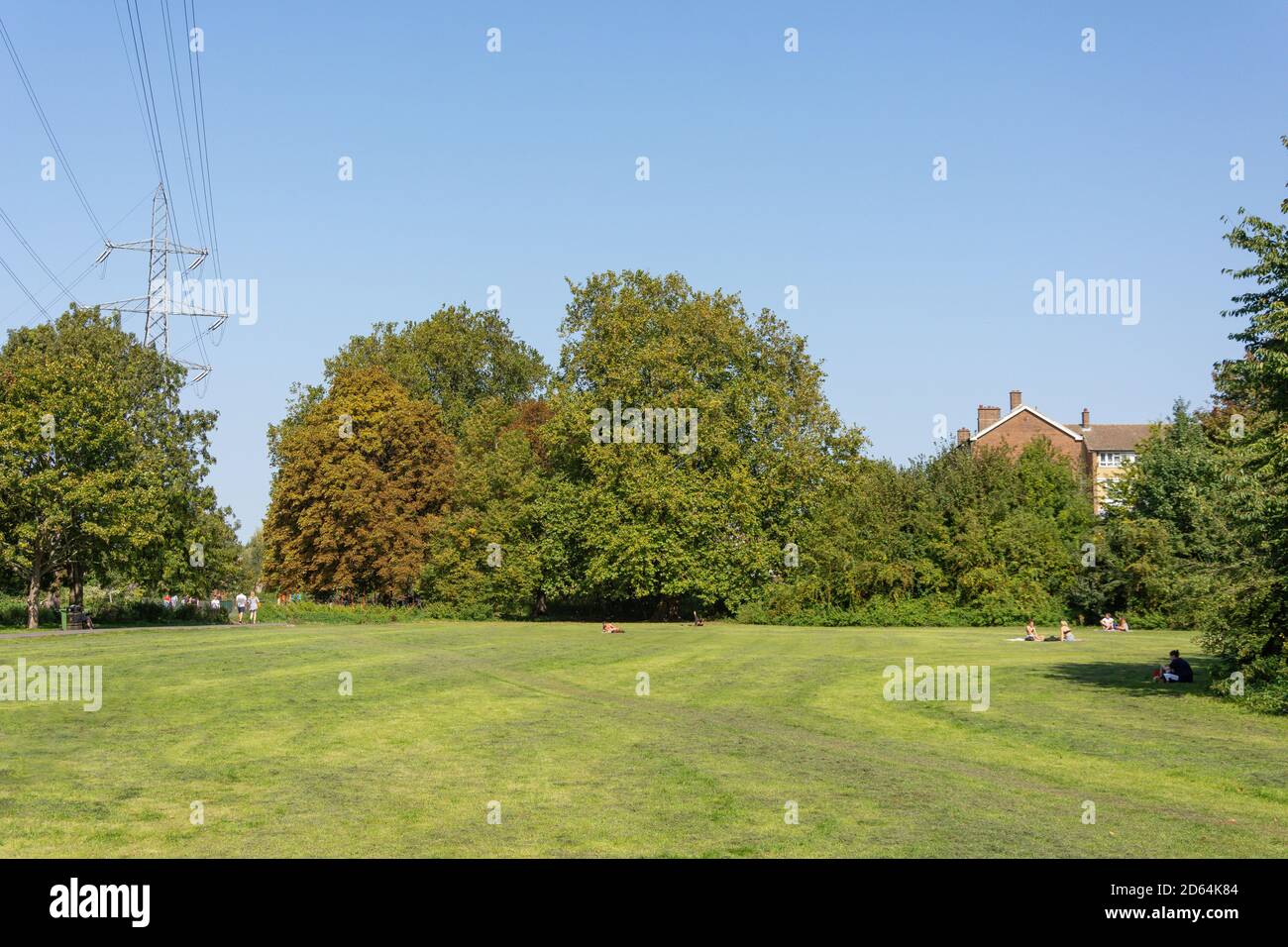 Wandel Valley Park, Colliers Wood, London Borough of Merton, Greater London, England, Regno Unito Foto Stock