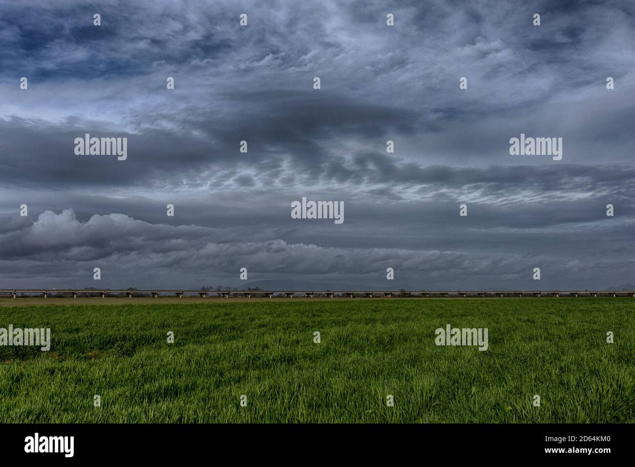 Panorama di campagna Foto Stock