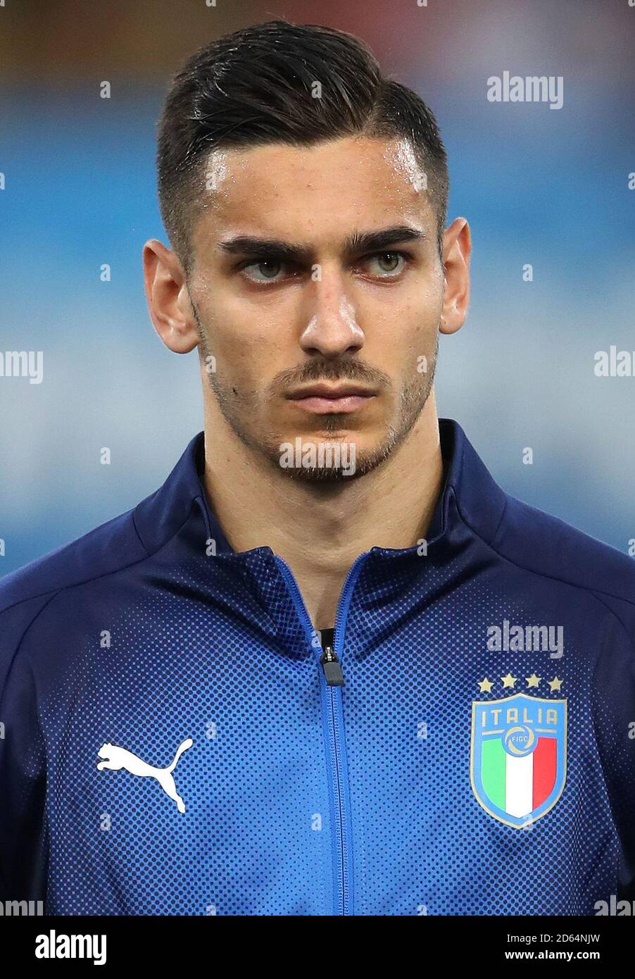 Il portiere italiano Alex Meret Foto Stock