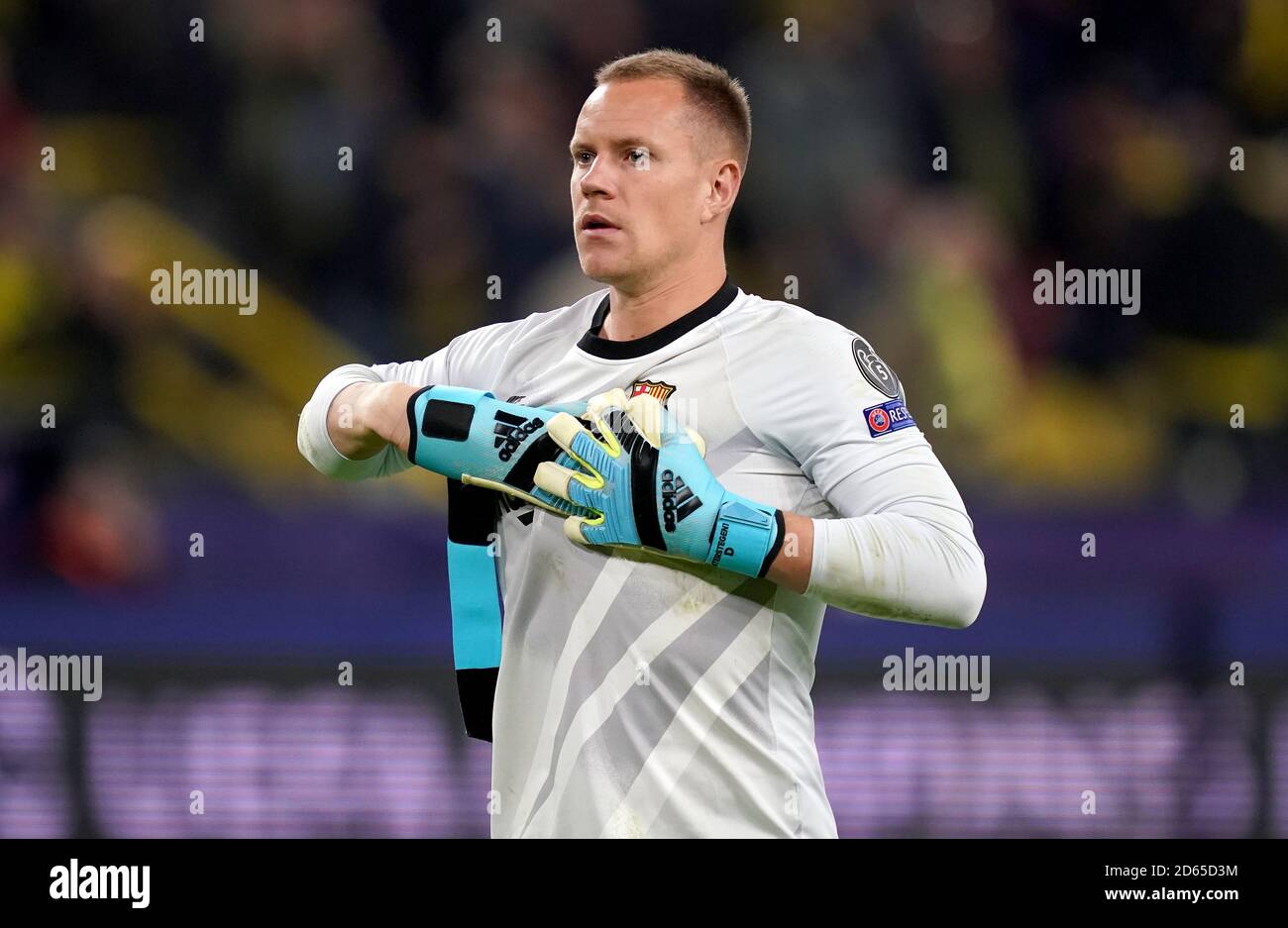 Portiere di Barcellona Marc-andré ter Stegen Foto Stock