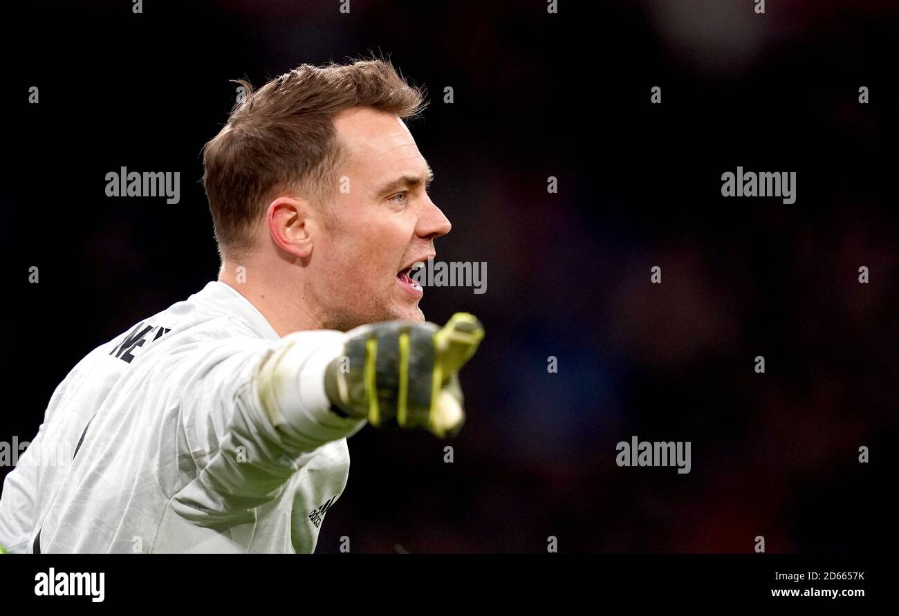 Manuel Neuer, portiere del Bayern Monaco Foto Stock