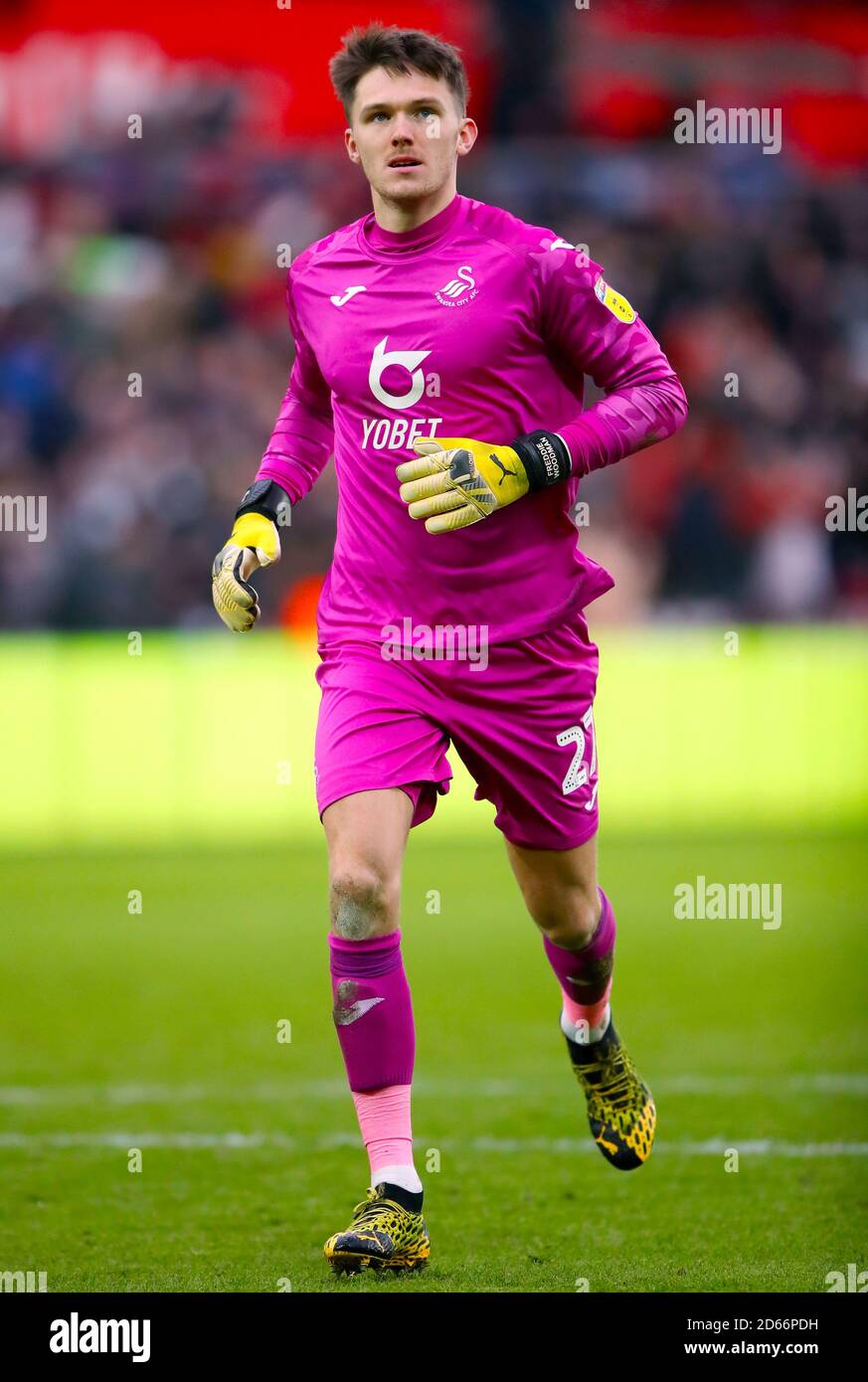 portiere-freddie-woodman-di-swansea-city-immagini-e-fotografie-stock-ad