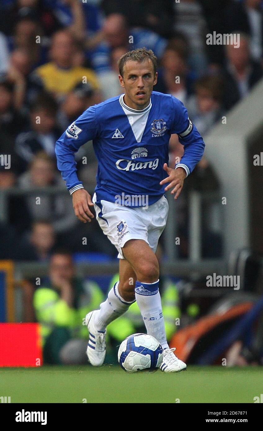 Phil Neville, Everton Foto Stock