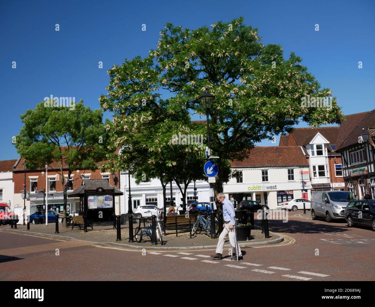 Il centro di Emsworth, Hampshire. Foto Stock