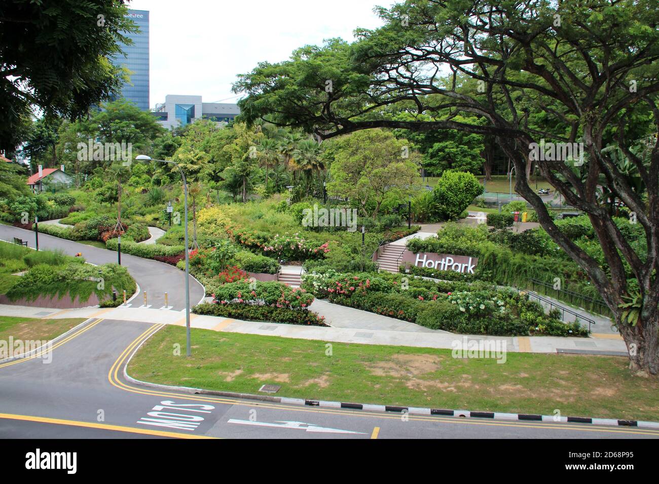 hort park a singapore Foto Stock