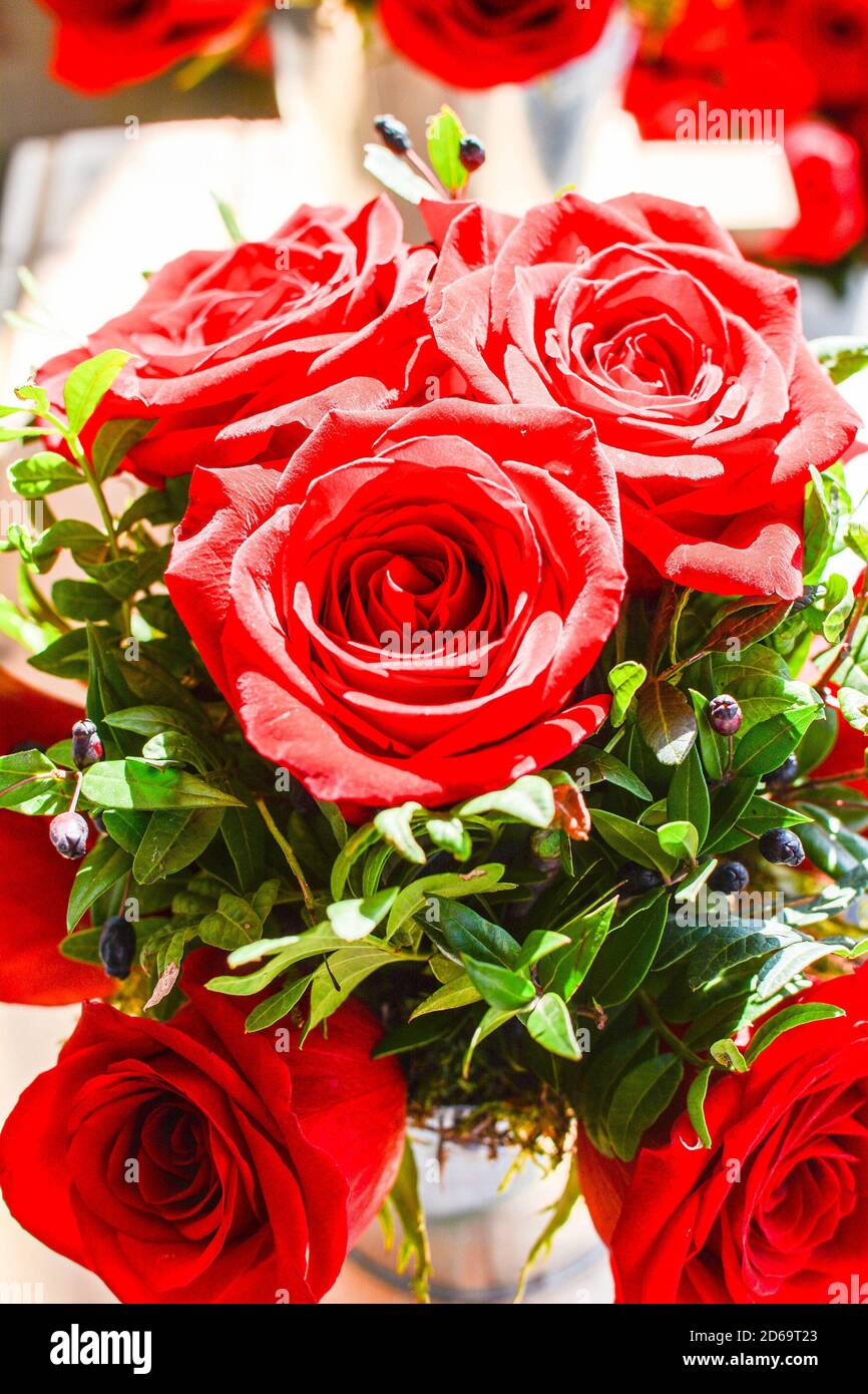bouquet di fiori per sensazioni ed emozioni speciali Foto stock - Alamy