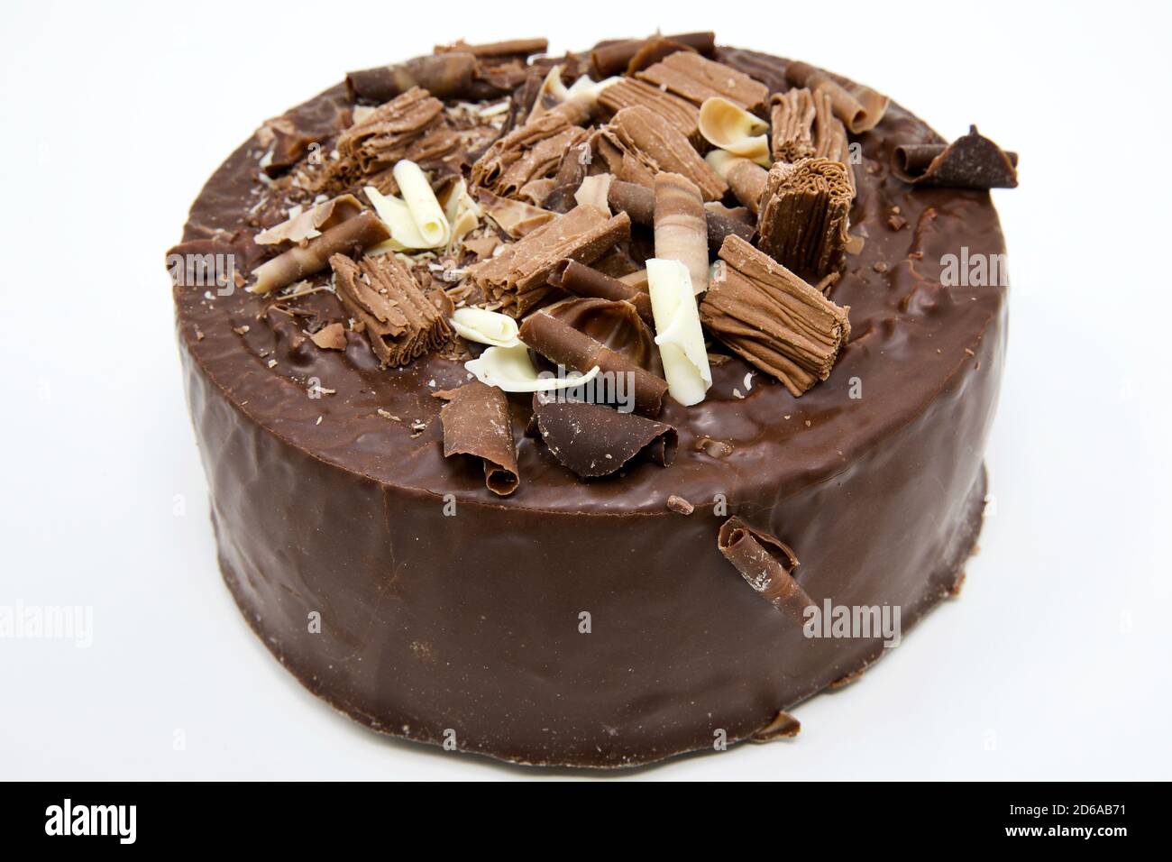 Torta di festa di Cadbury Flake Foto Stock