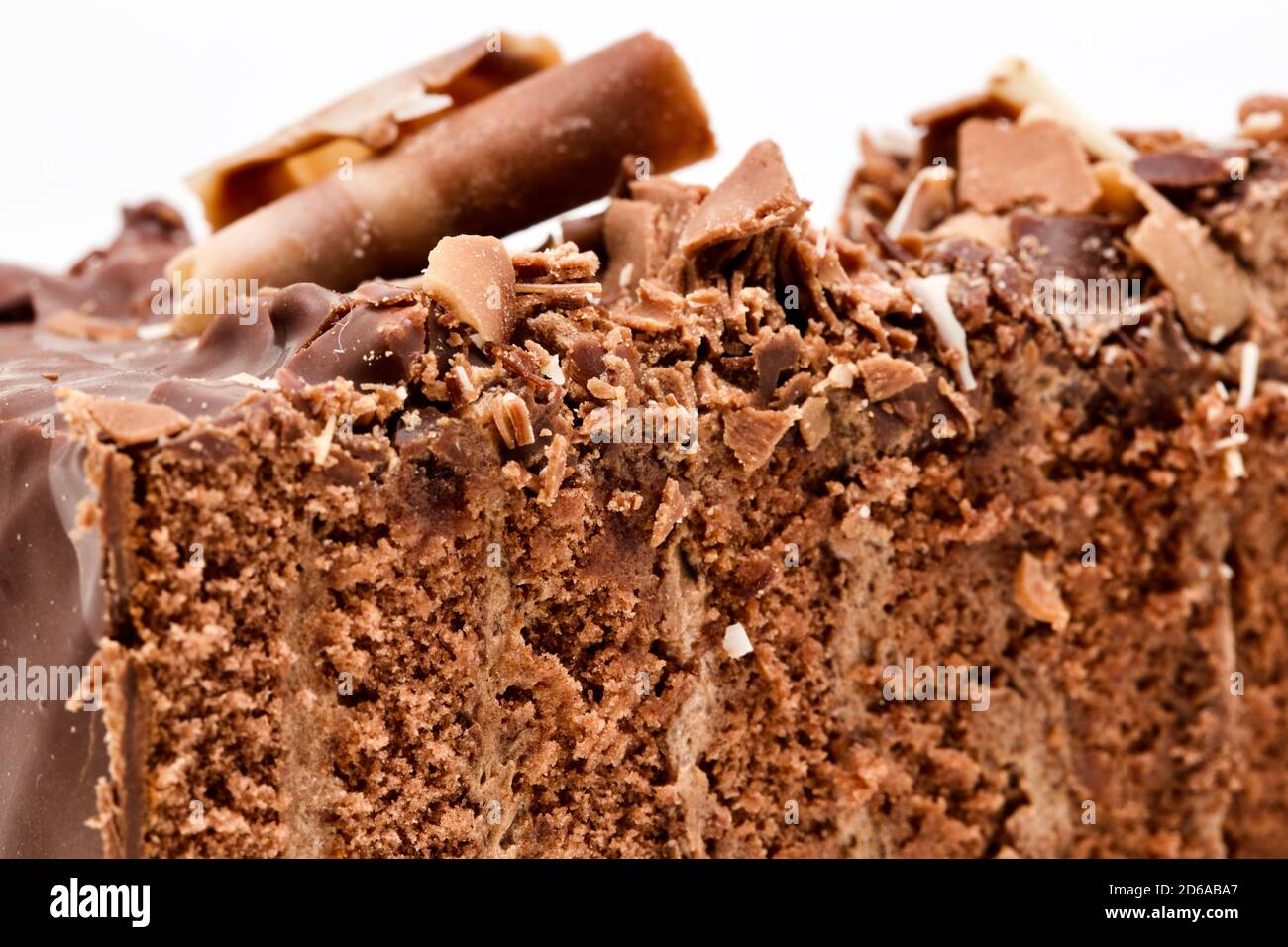 Torta di festa di Cadbury Flake Foto Stock