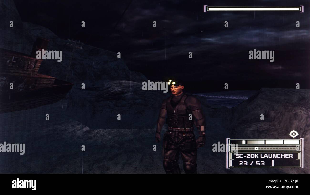 Tom Clancy's Splinter Cell Chaos Theory - Sony PlayStation 2 PS2 - solo per uso editoriale Foto Stock
