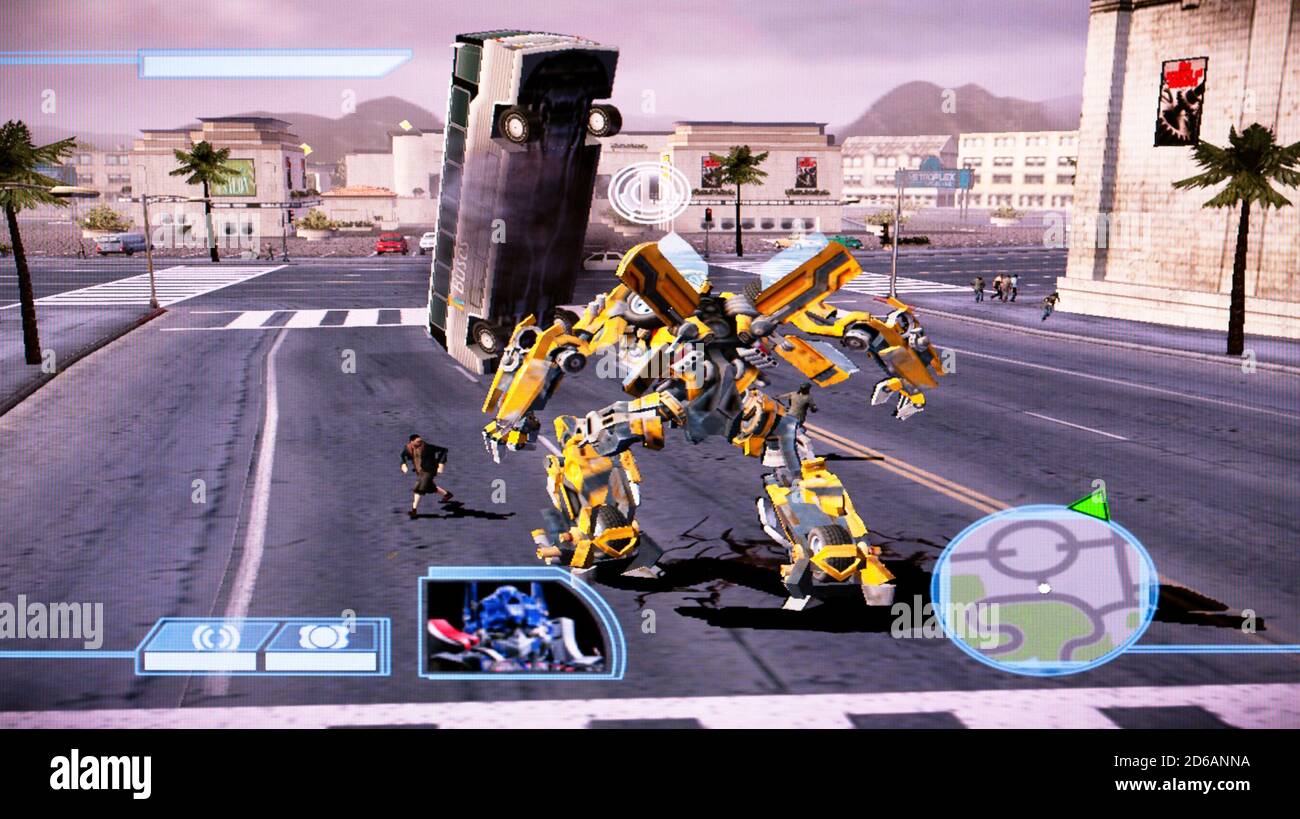 Transformers il gioco - Sony PlayStation 2 PS2 - Editoriale utilizzare solo Foto Stock