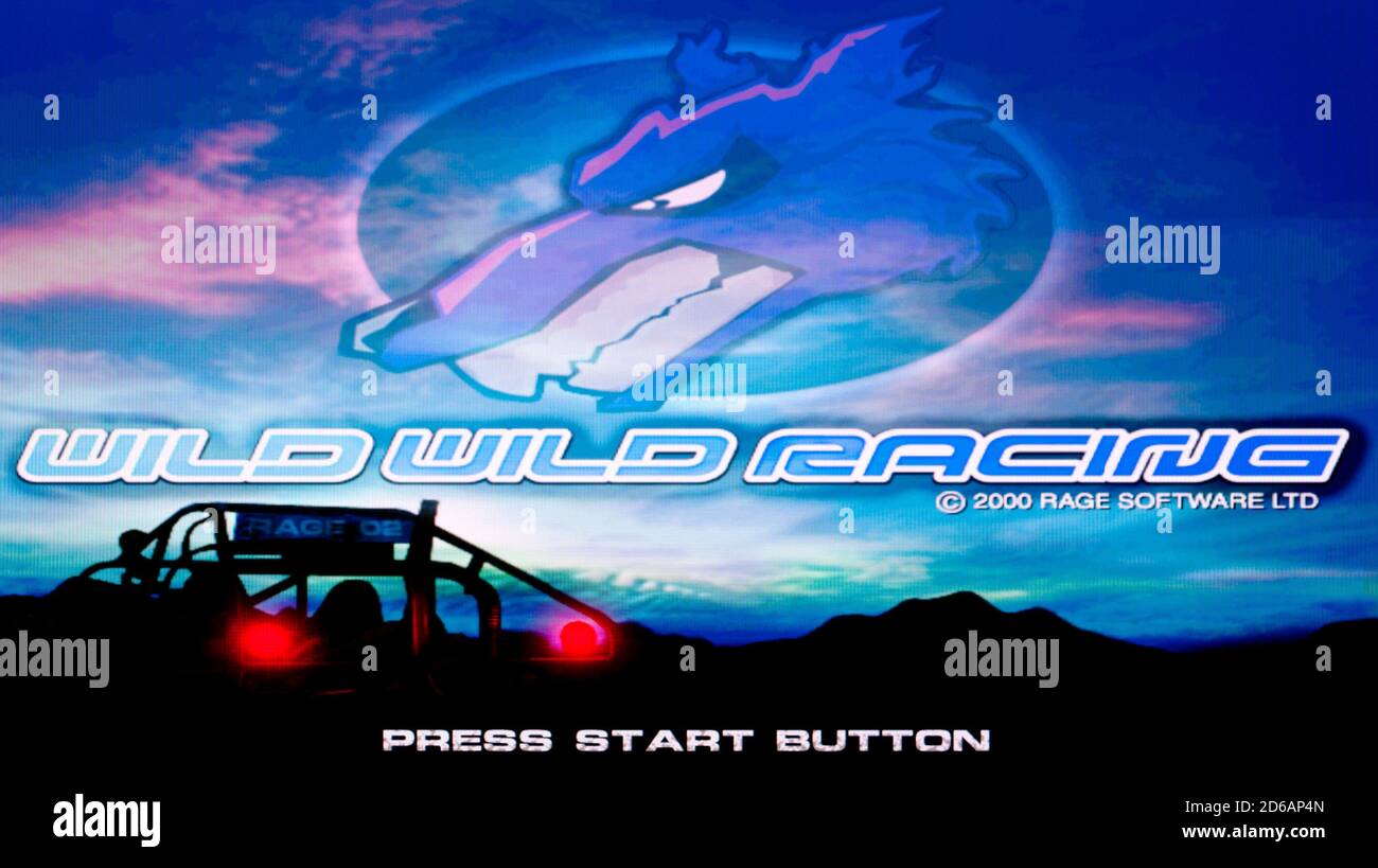 Wild Wild Racing - Sony PlayStation 2 PS2 - Editoriale utilizzare solo Foto Stock