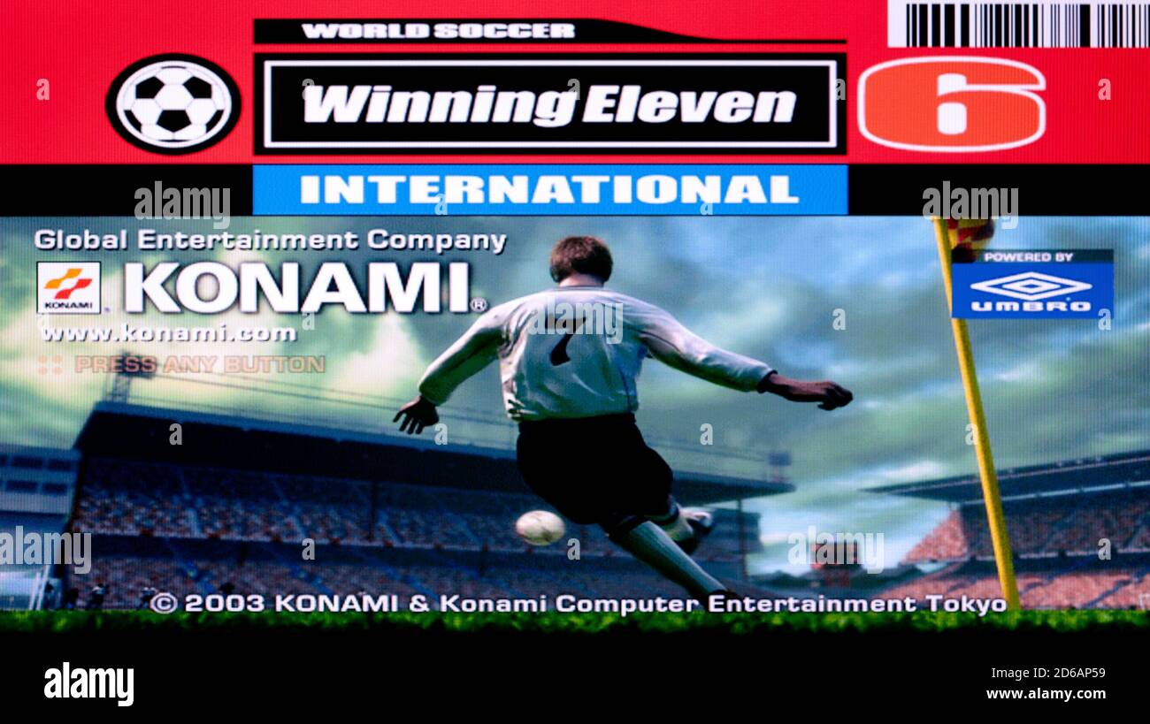 Winning eleven ps2 discount