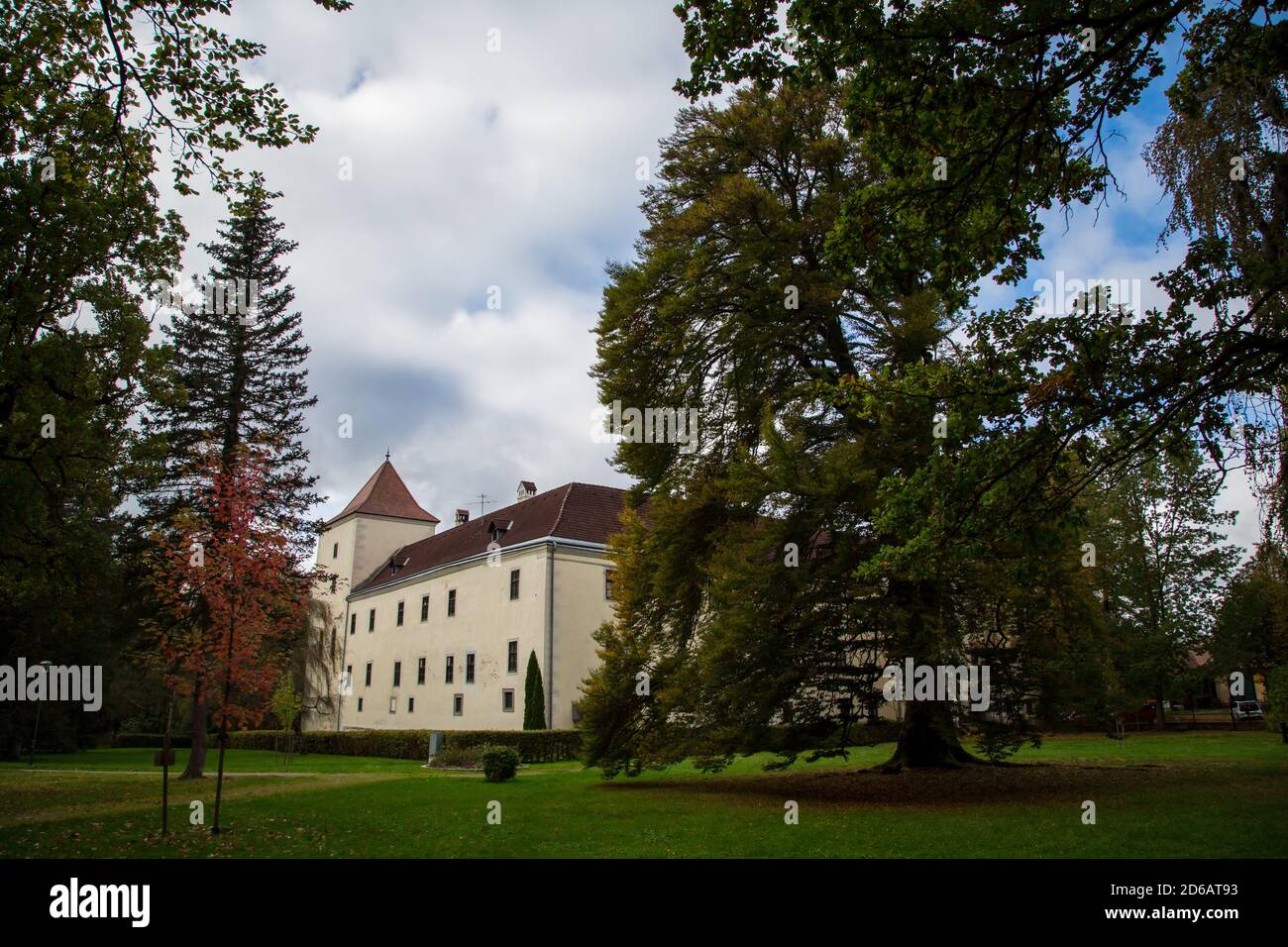 Castello Gmünd, Waldviertel, Austria Foto Stock