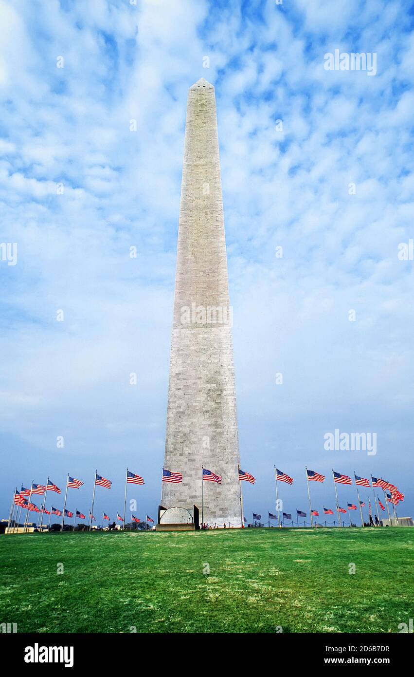 Il George Washington Monument Washington D.C Foto Stock